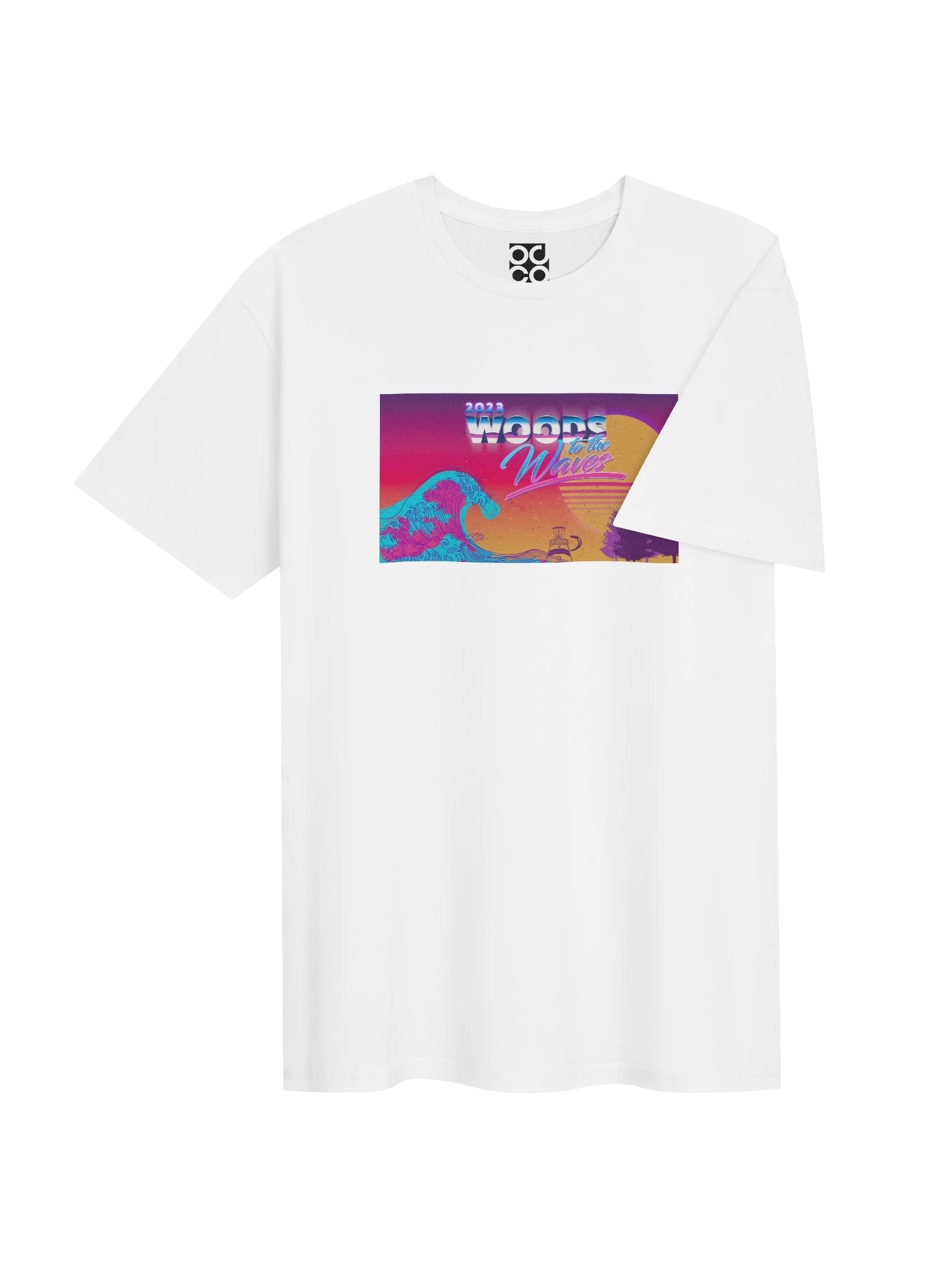 Woods to Waves 2023 – T-Shirt product image (5)