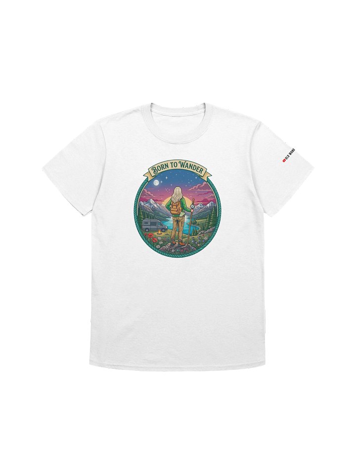 Born to Wander "Michele" Women's Comfort Tee product image (1)