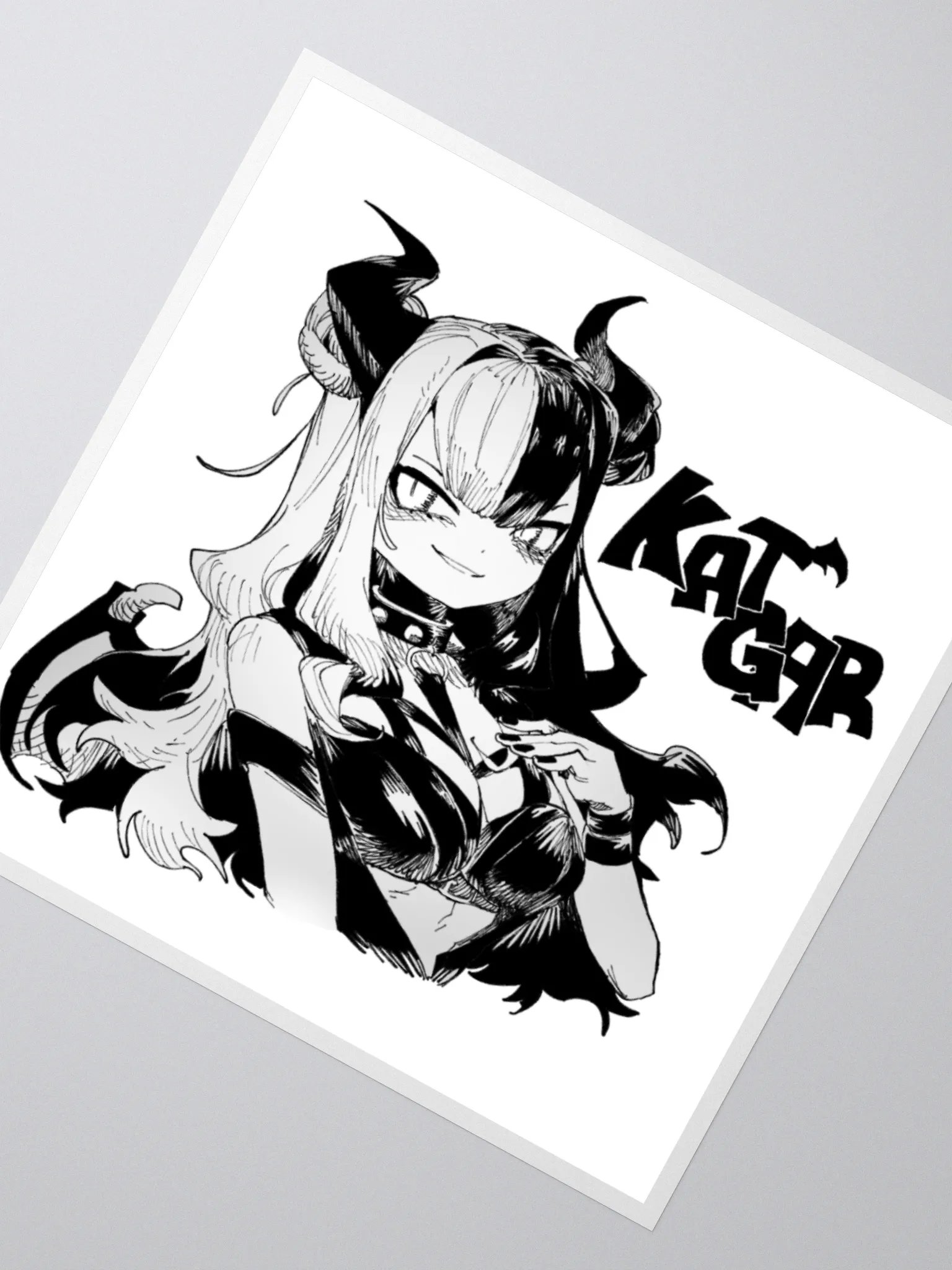 KATGAR Monochrome Sticker product image (5)