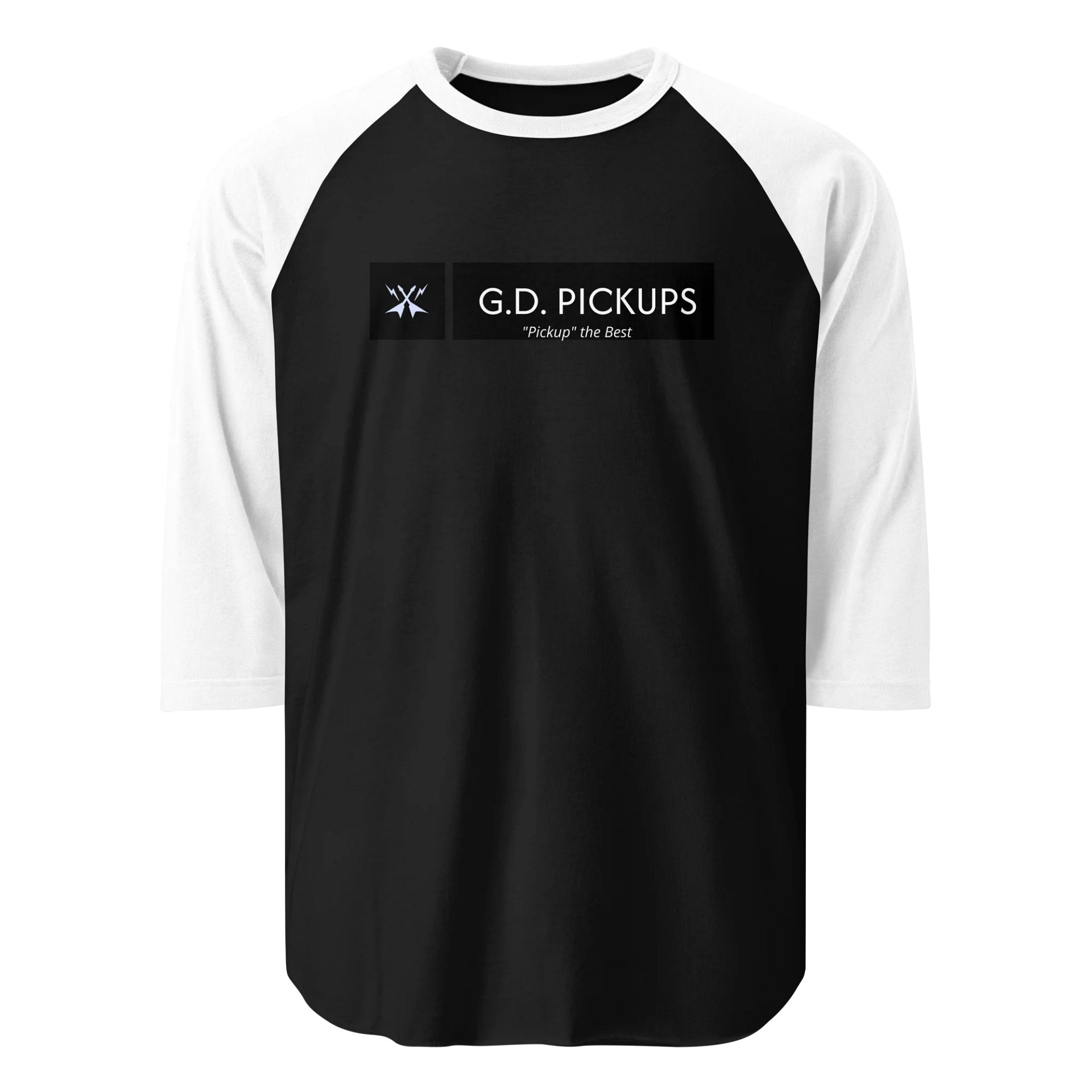 G.D. Pickups Official Logo 3/4 Sleeve Baseball Tee product image (1)