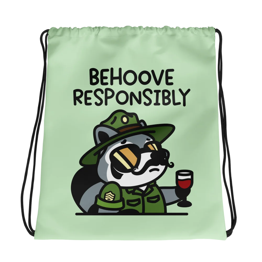 Behoove Responsibly Drawstring Bag product image (1)