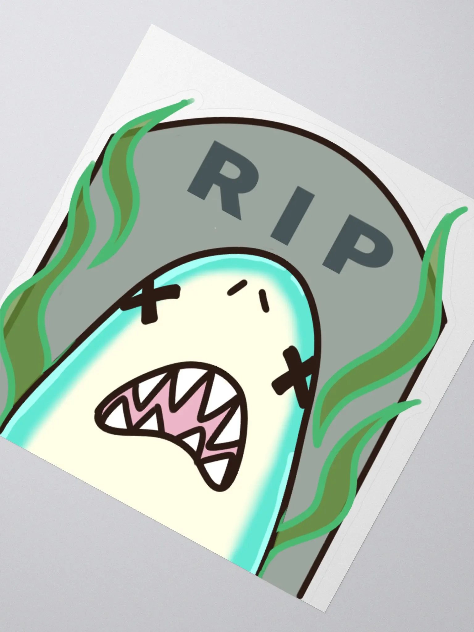 Shark RIP Sticker product image (5)