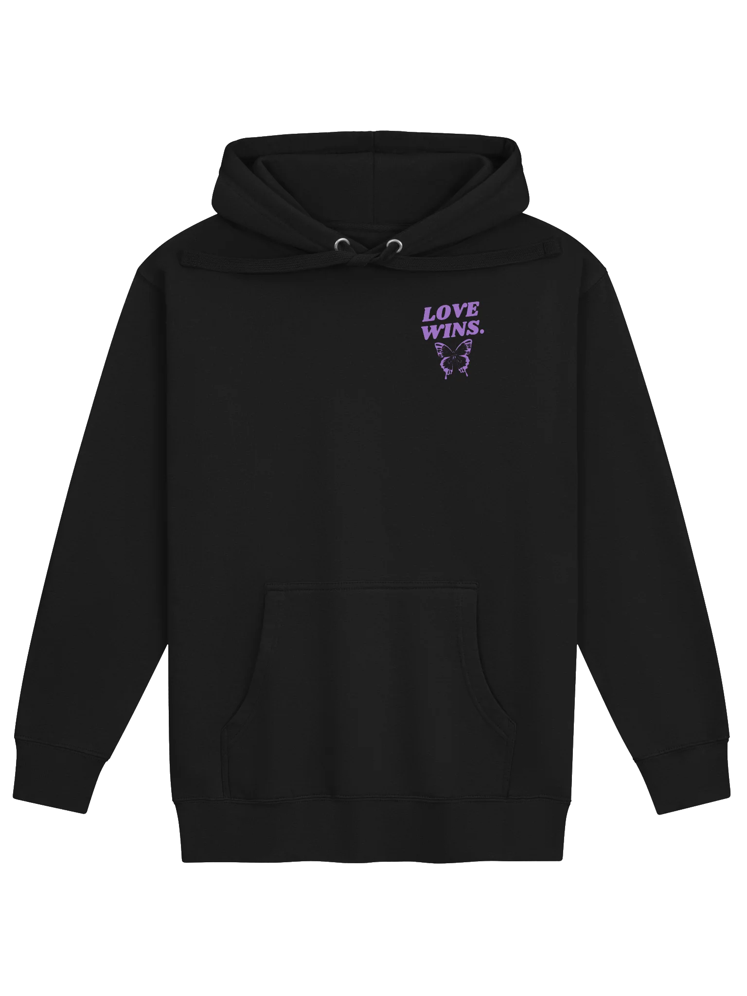 Love Wins LGBTQ+ Hoodie | My Love for Her Is Stronger Than Their Hate | Lesbian Pride Hoodie | LGBTQ Pride Gift product image (1)