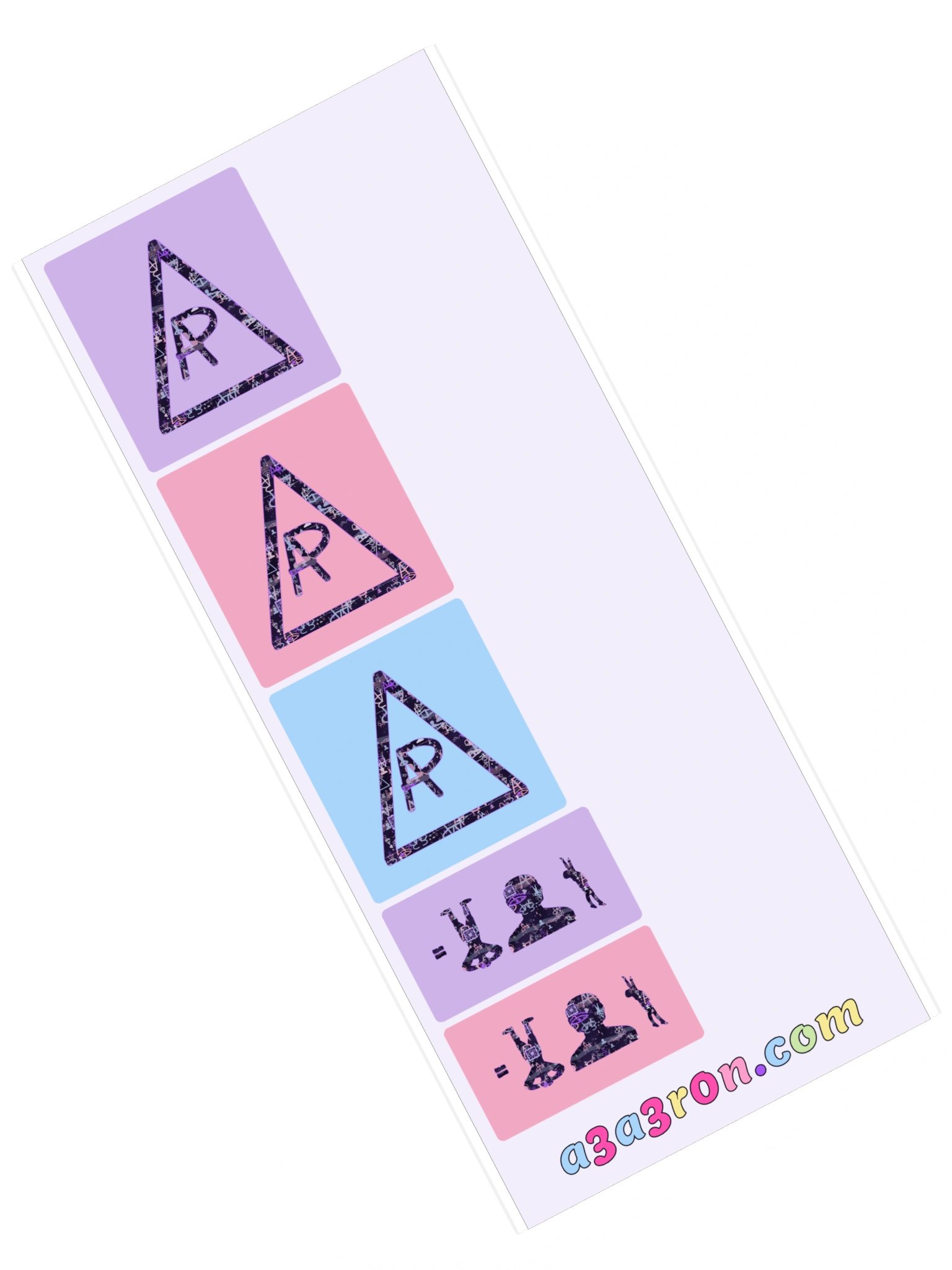 Mega Sticker Pack Vol. 3 — Numbers & Equations (Sheet: Jacket Block 4) product image (1)