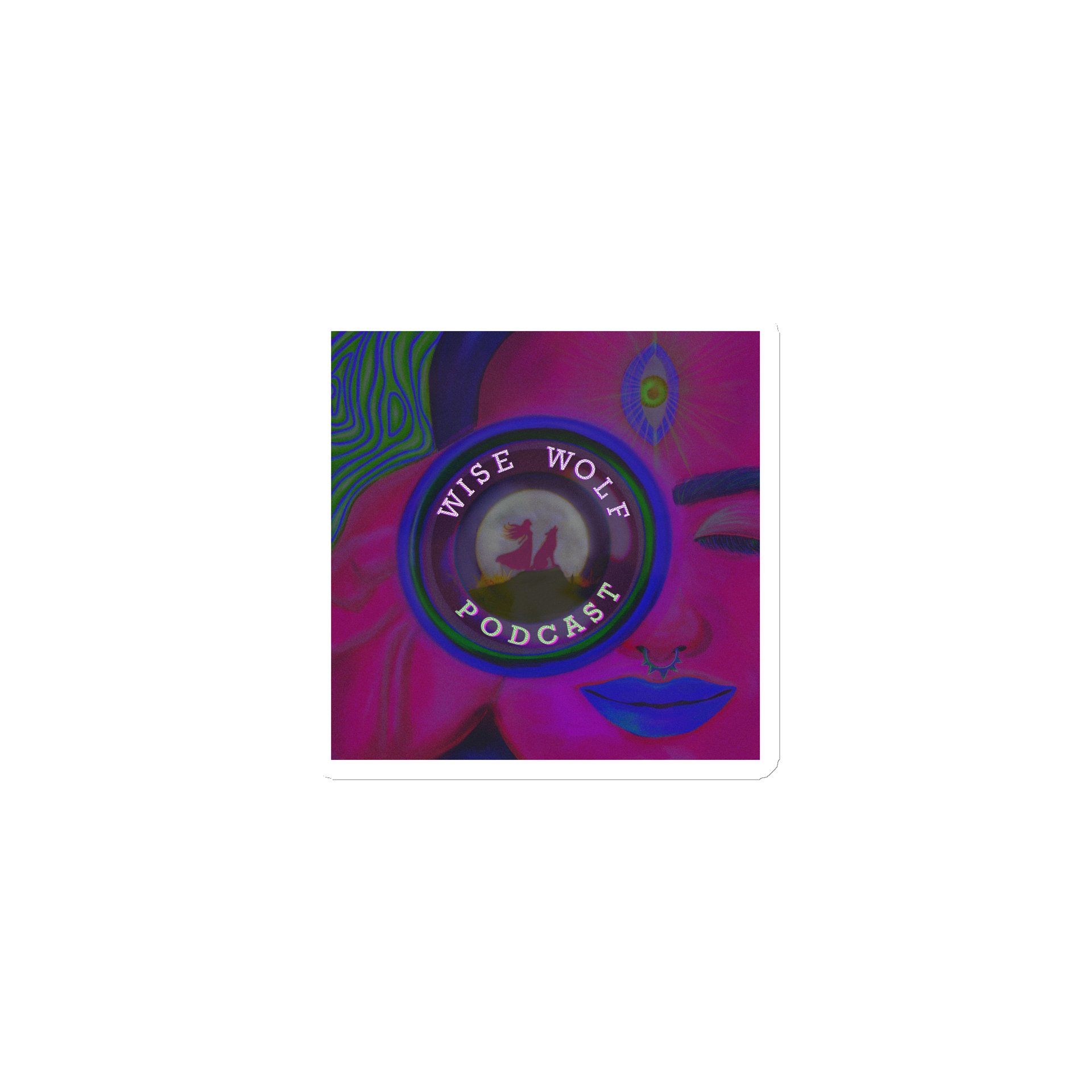 Wisdom Emblem Die-Cut Magnets product image (1)