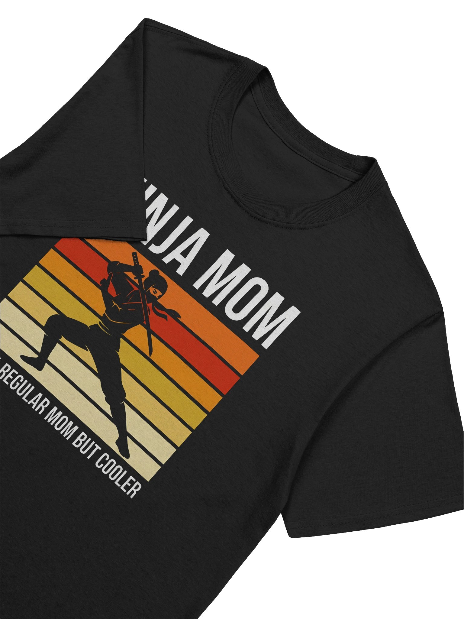 Ninja Mom Modern Softstyle Tee product image (3)