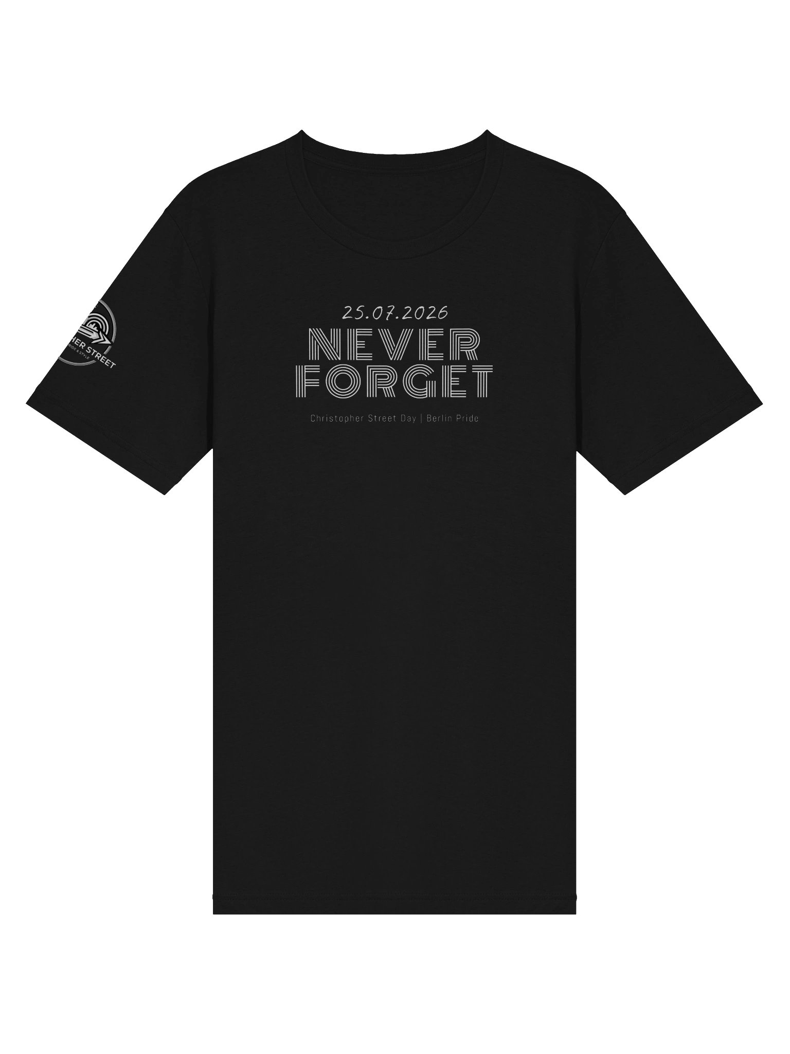 Stand in Unity | Never Forget - Christopher Street Day | Berlin Pride T-Shirt product image (84)