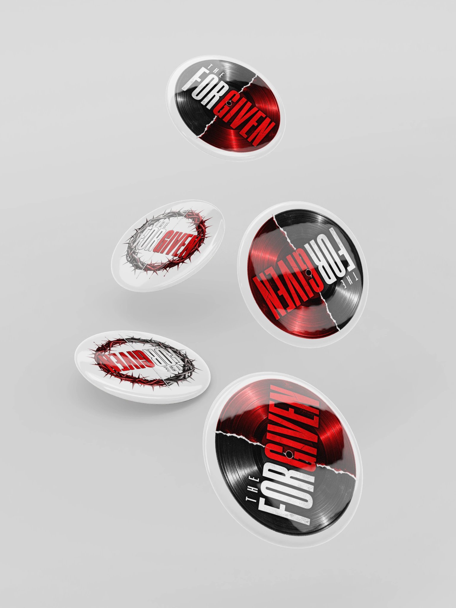 The Forgiven - Pin Buttons product image (5)