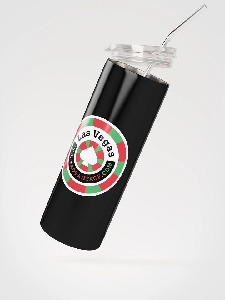 Vegas Advantage Stainless Steel Tumbler (Black) product image (2)
