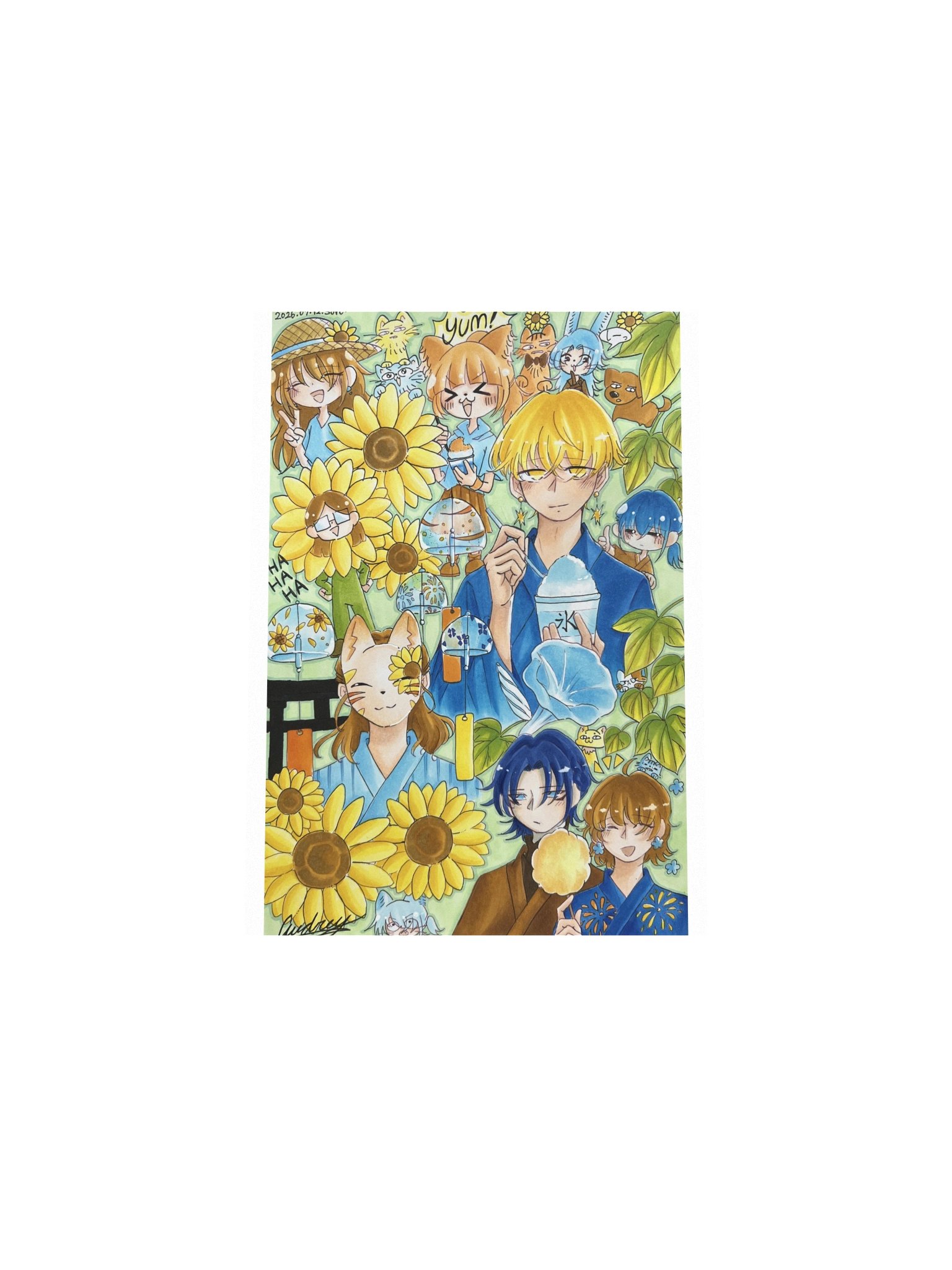 Summer 🌻🎐 Matte Poster product image (30)