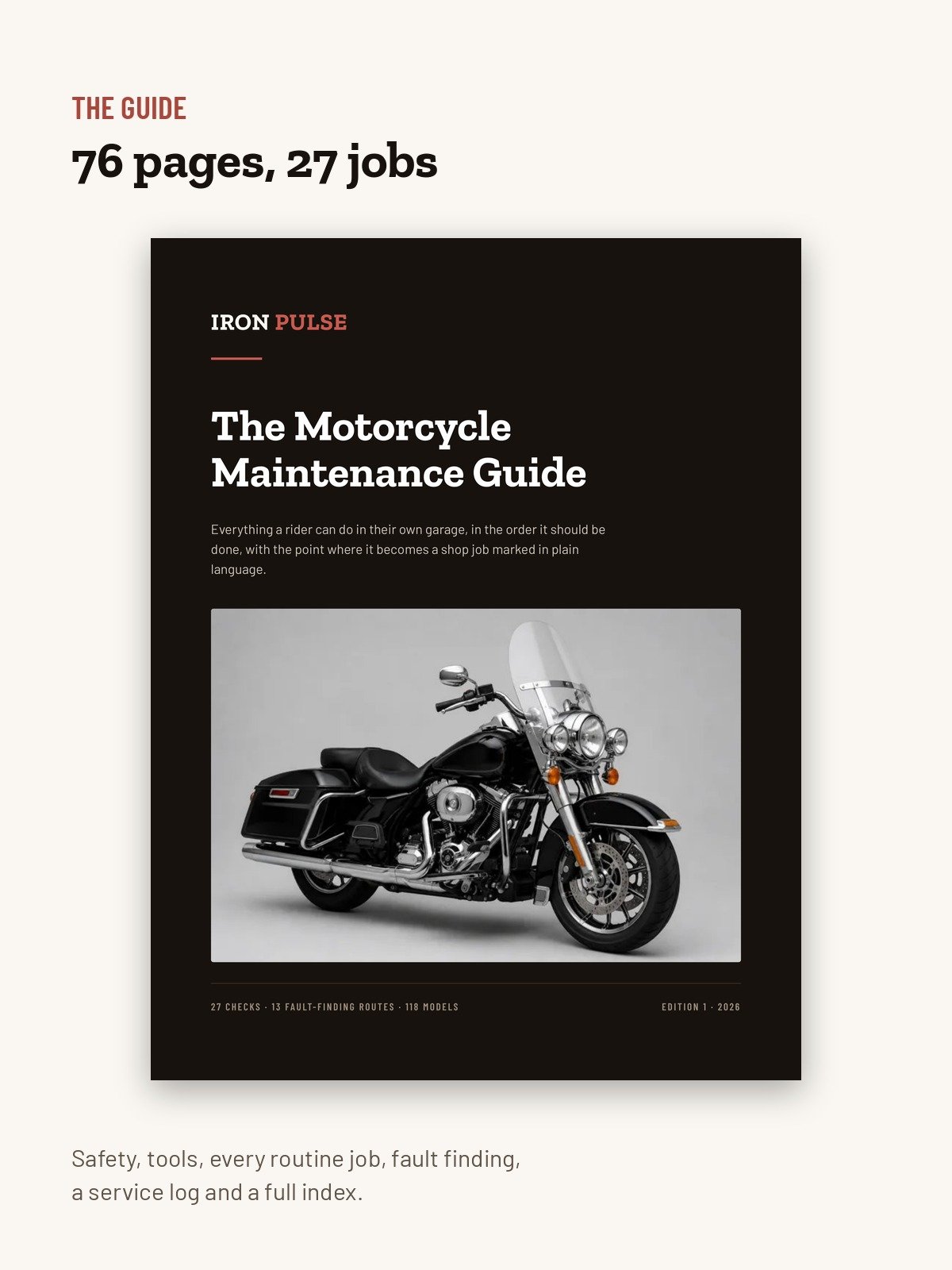 The Iron Pulse Maintenance Kit product image (2)