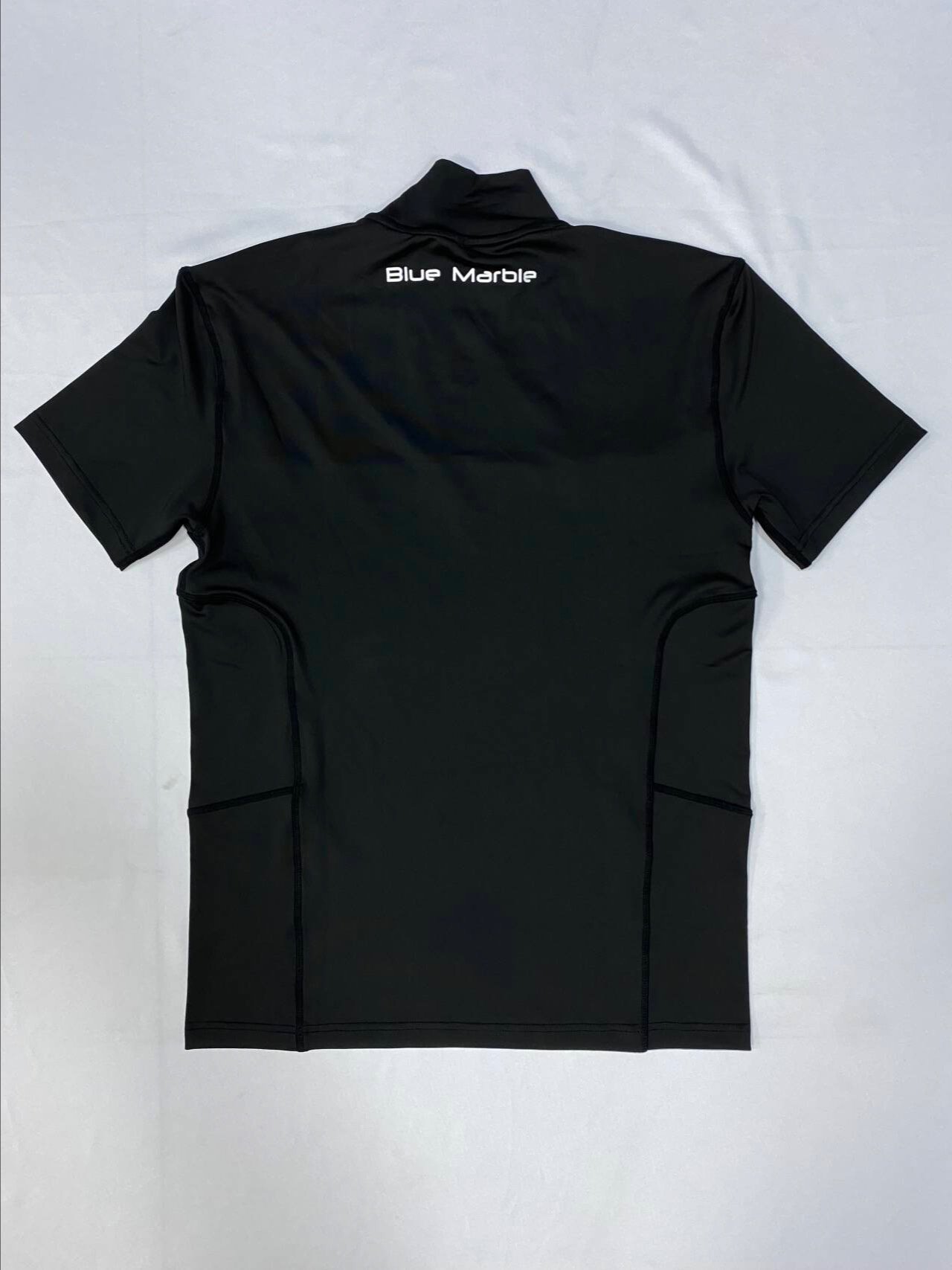 Blue Marble Elite Performance Black Compression Turtle Neck Tee product image (1)