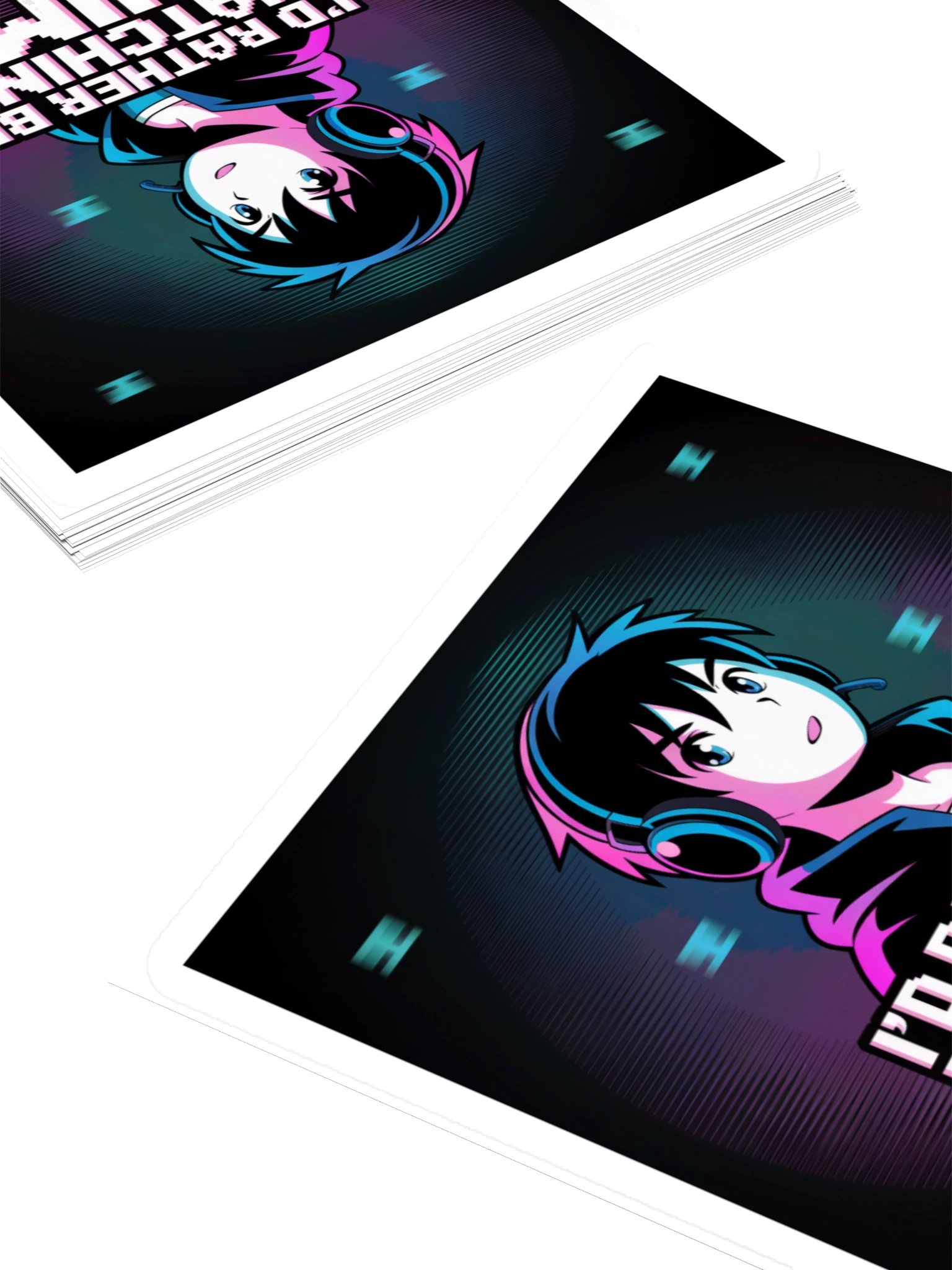 I'd Rather Be Watching Anime Sticker product image (10)