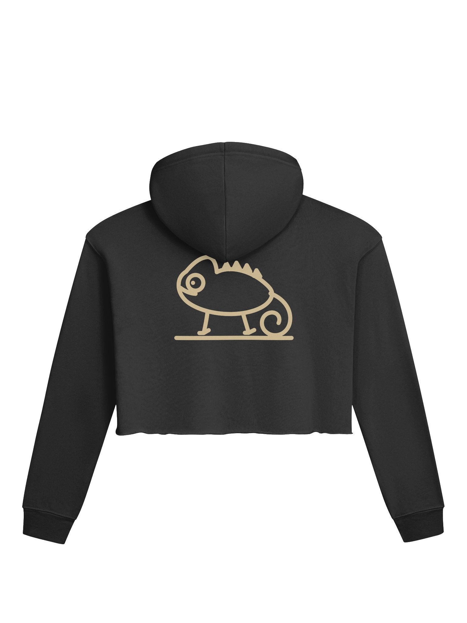 WOMEN'S CREOLE CHAMELEON CROP TOP HOODIE product image (2)