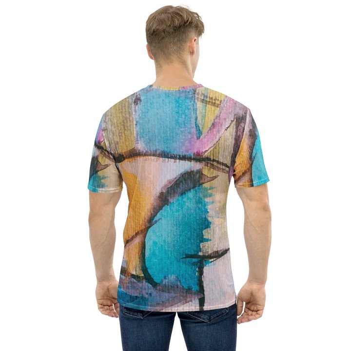 original watercolour painting on tshirt product image (1)