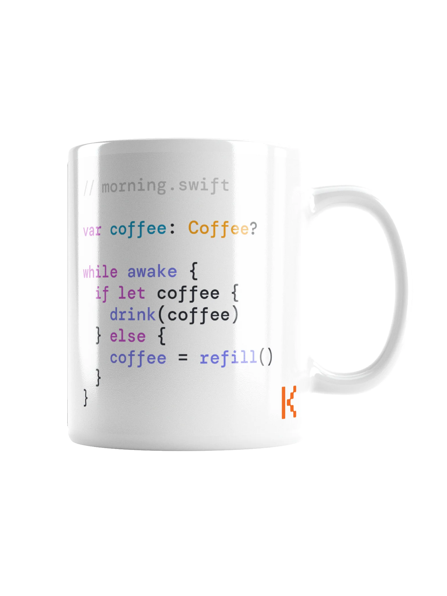 Swift Coffee White Mug product image (2)