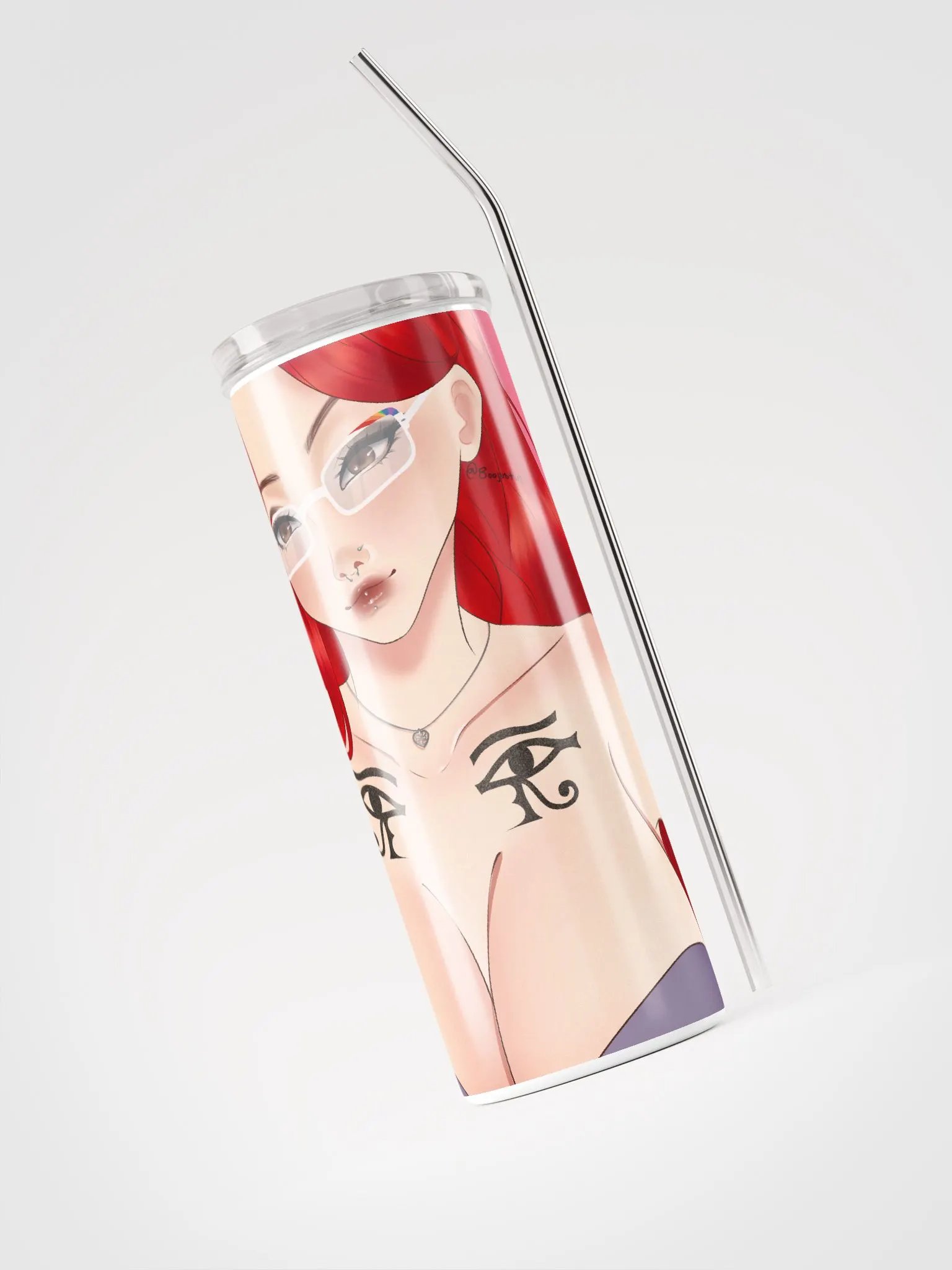 Elfin Hug Steel Tumbler <3 Art by BooJusting on Twitch!!! product image (3)