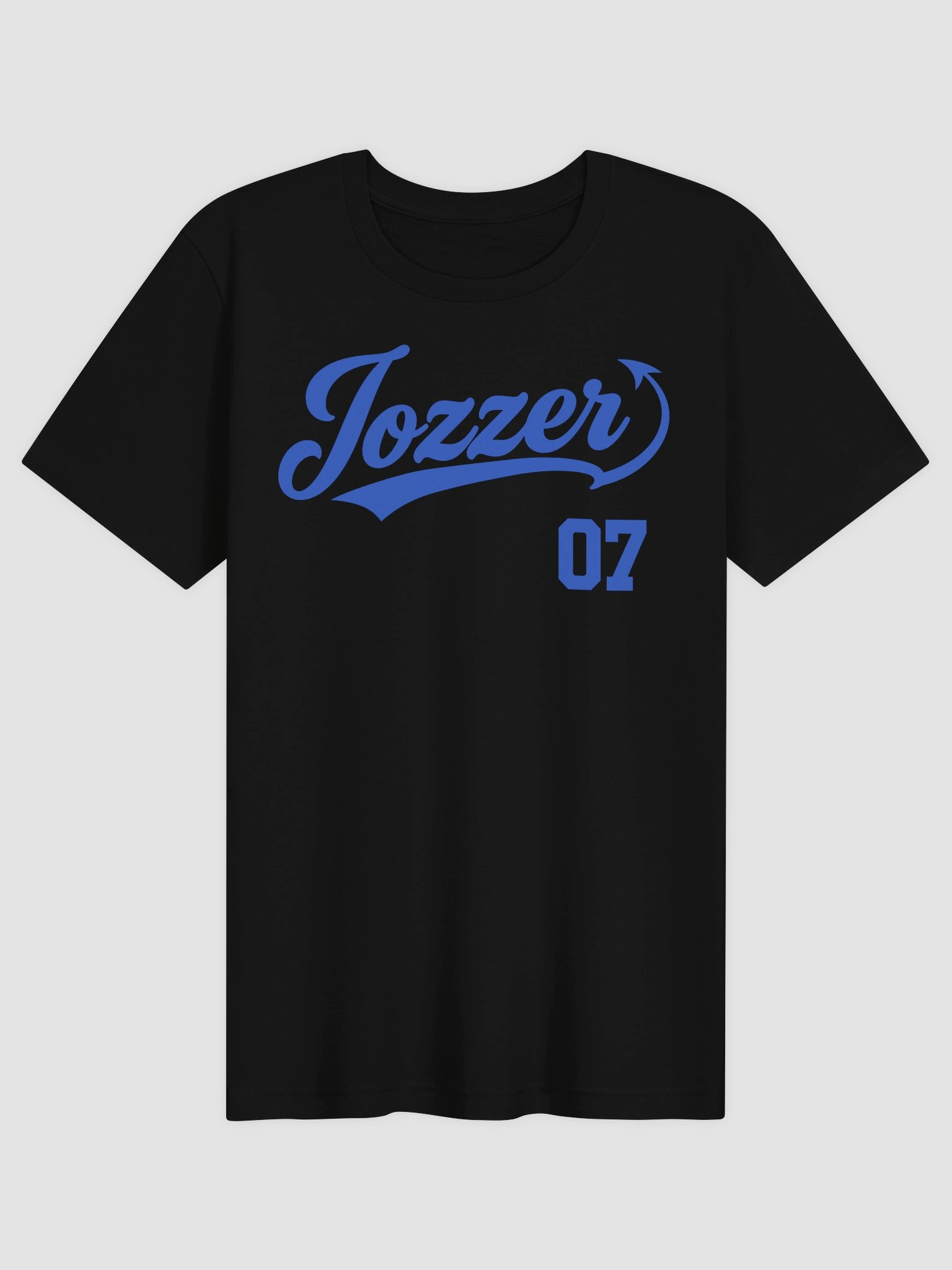 Jozzer Baseball Logo - Soft Tee [Blue] product image (1)