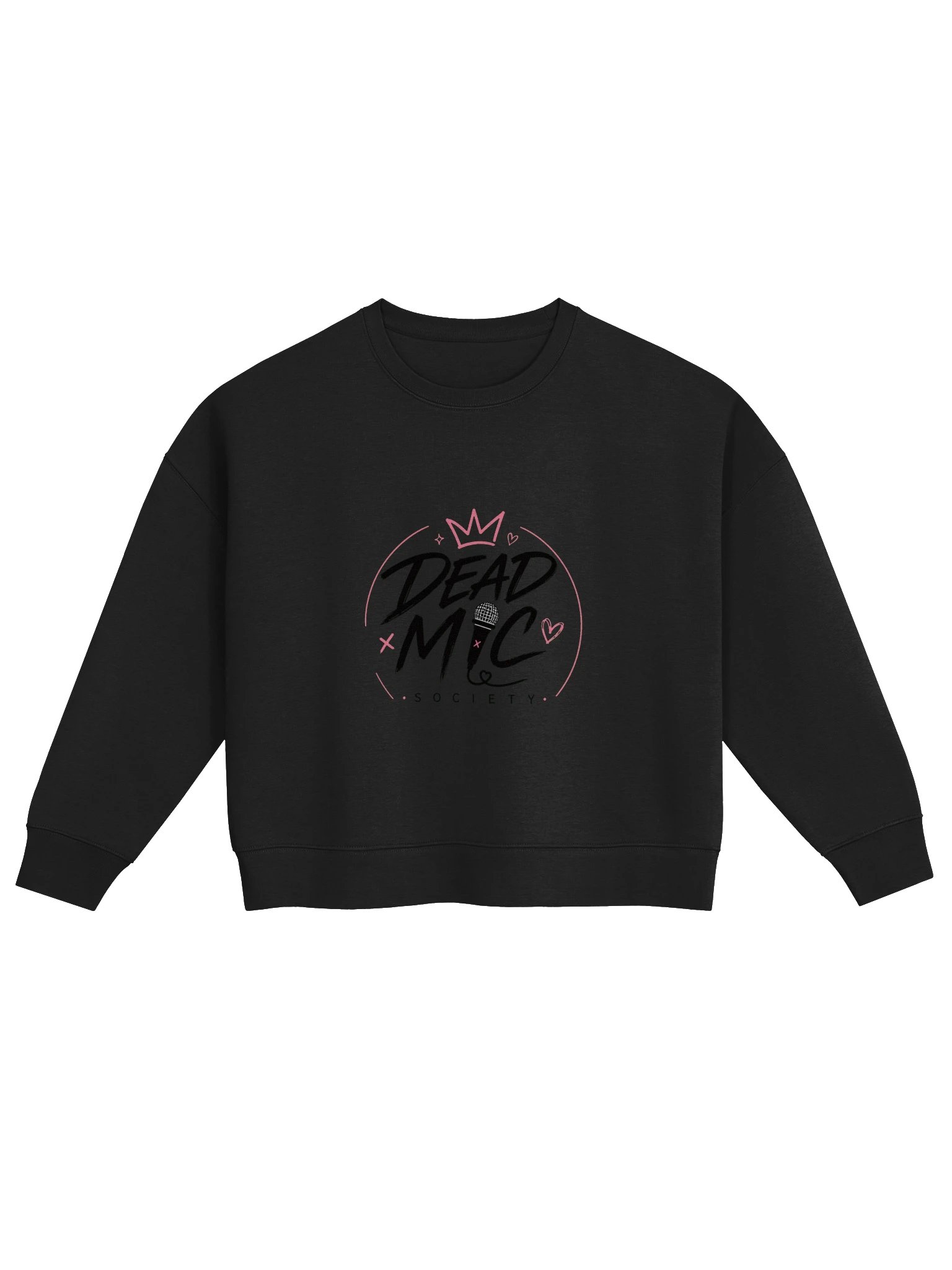 Dead Mic Society Women's Organic Crewneck product image (1)