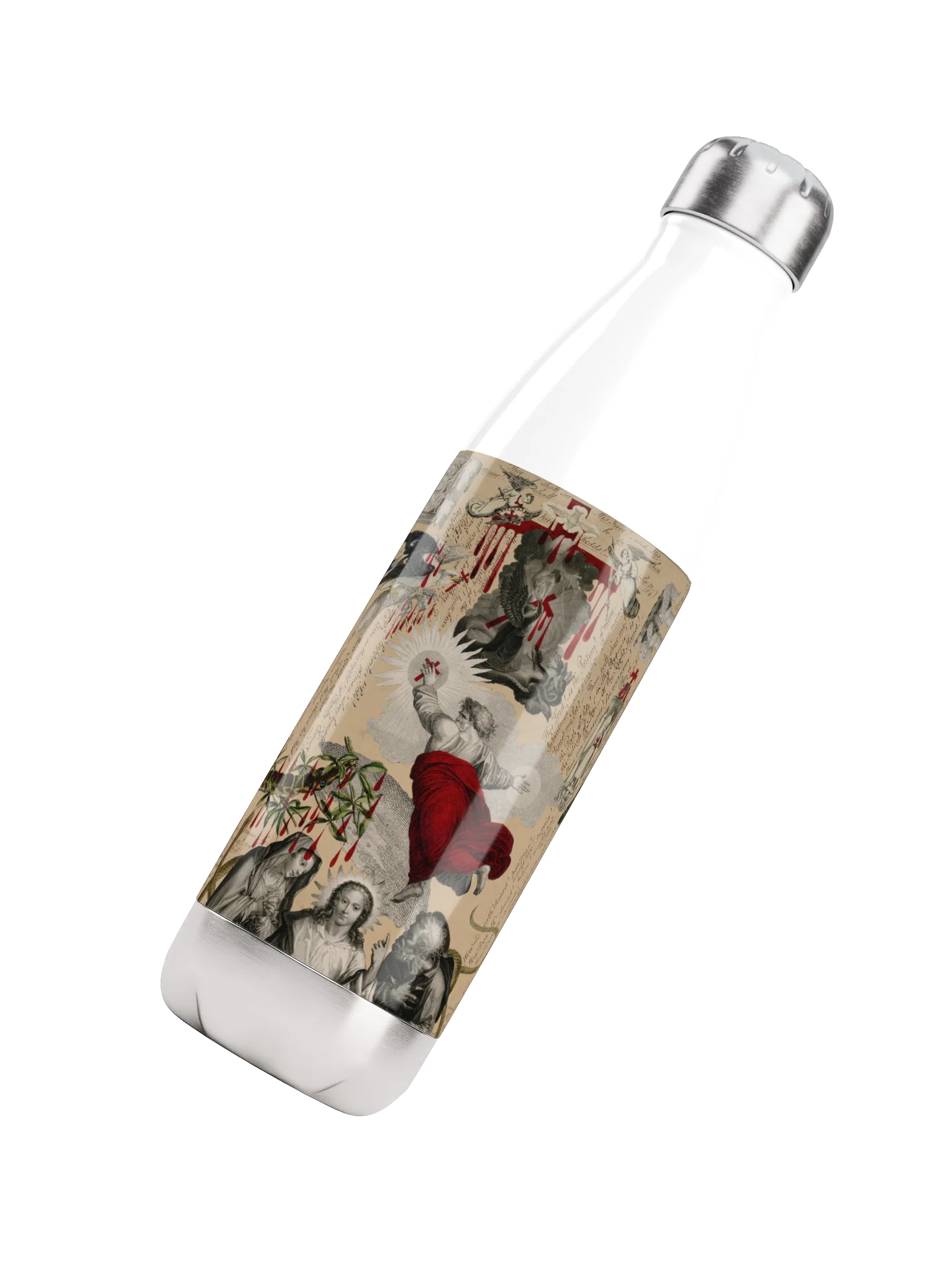 Victorian Blood Book. Stainless Steel Water Bottle product image (4)
