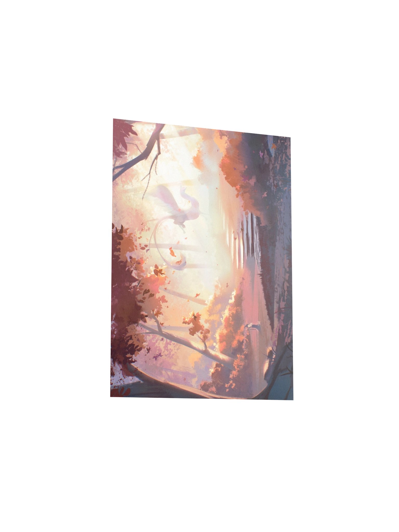 Dragon In The Autumn Mist Print product image (3)