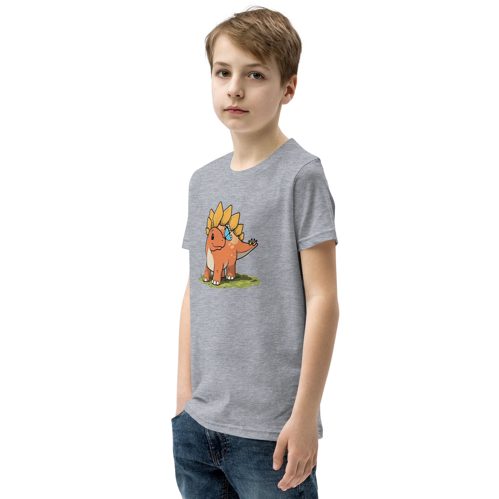 Gentle Friend Stegosaurus - Kids Tee product image (31)