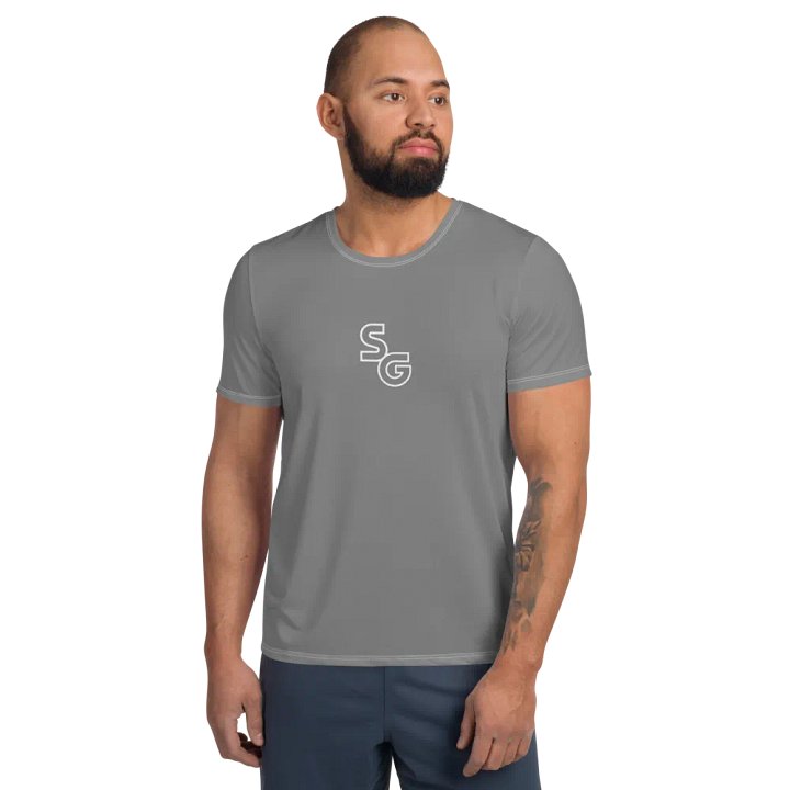 SG Grey Logo Grey Athletic Tee product image (1)