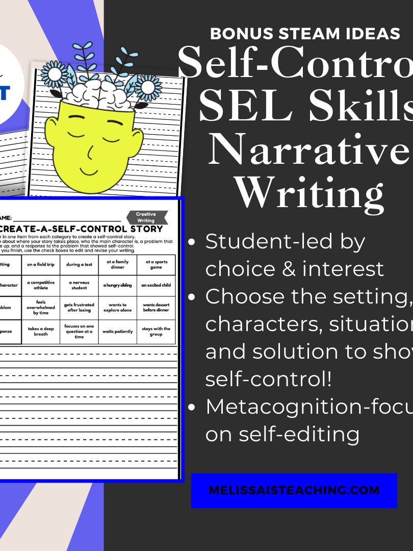 SEL Skills Writing + Editing 5-Pack with STEAM Extensions 2nd 3rd 4th 5th Grade, Social & Emotional Learning product image (6)