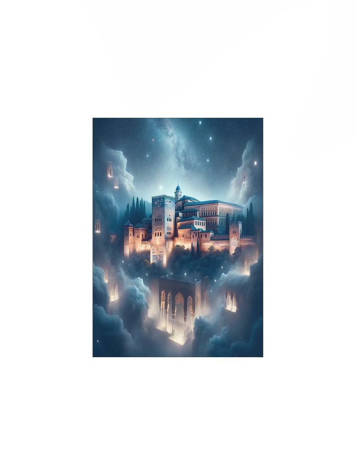 Alhambra Onírica: Santuario Celestial entre Nubes y Estrellas product image (1)