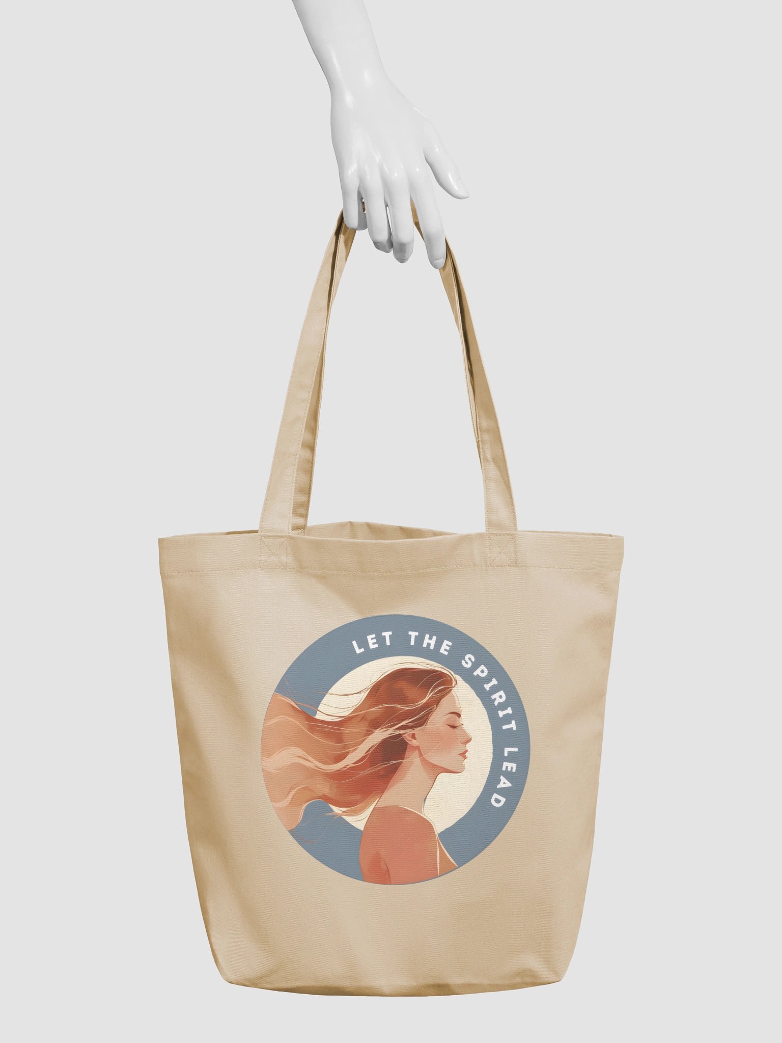 Let the Spirit Lead Tote Bag (Windswept) product image (3)