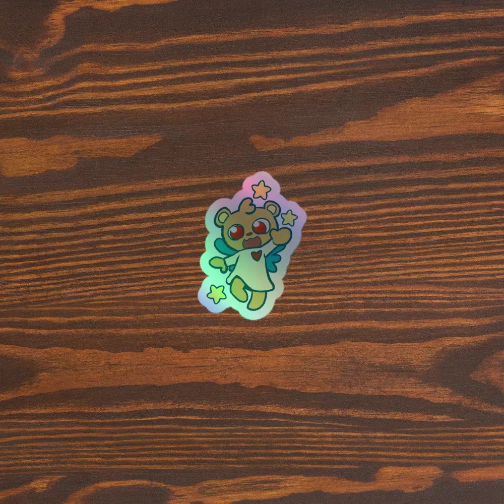 Bearic Happy Holo Sticker product image (4)
