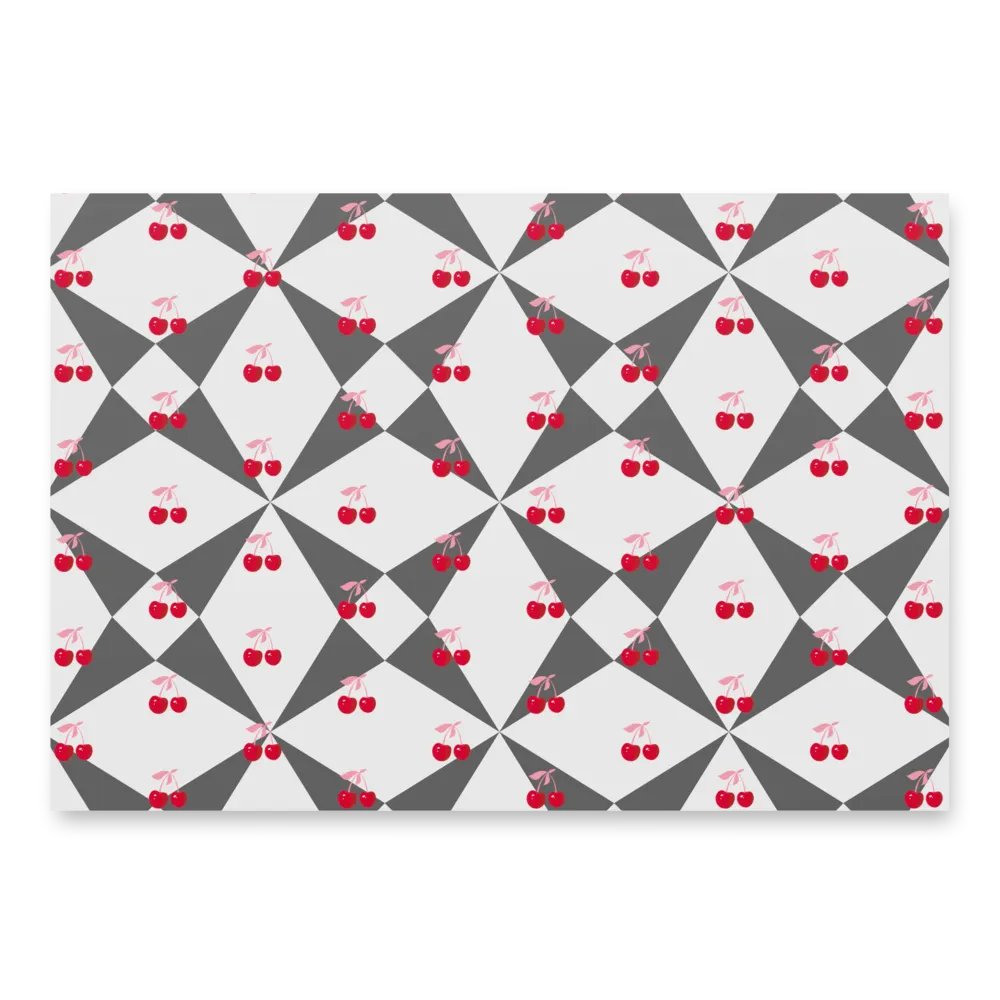 Abstract Cherry Wrap Set (Set of 3) product image (6)