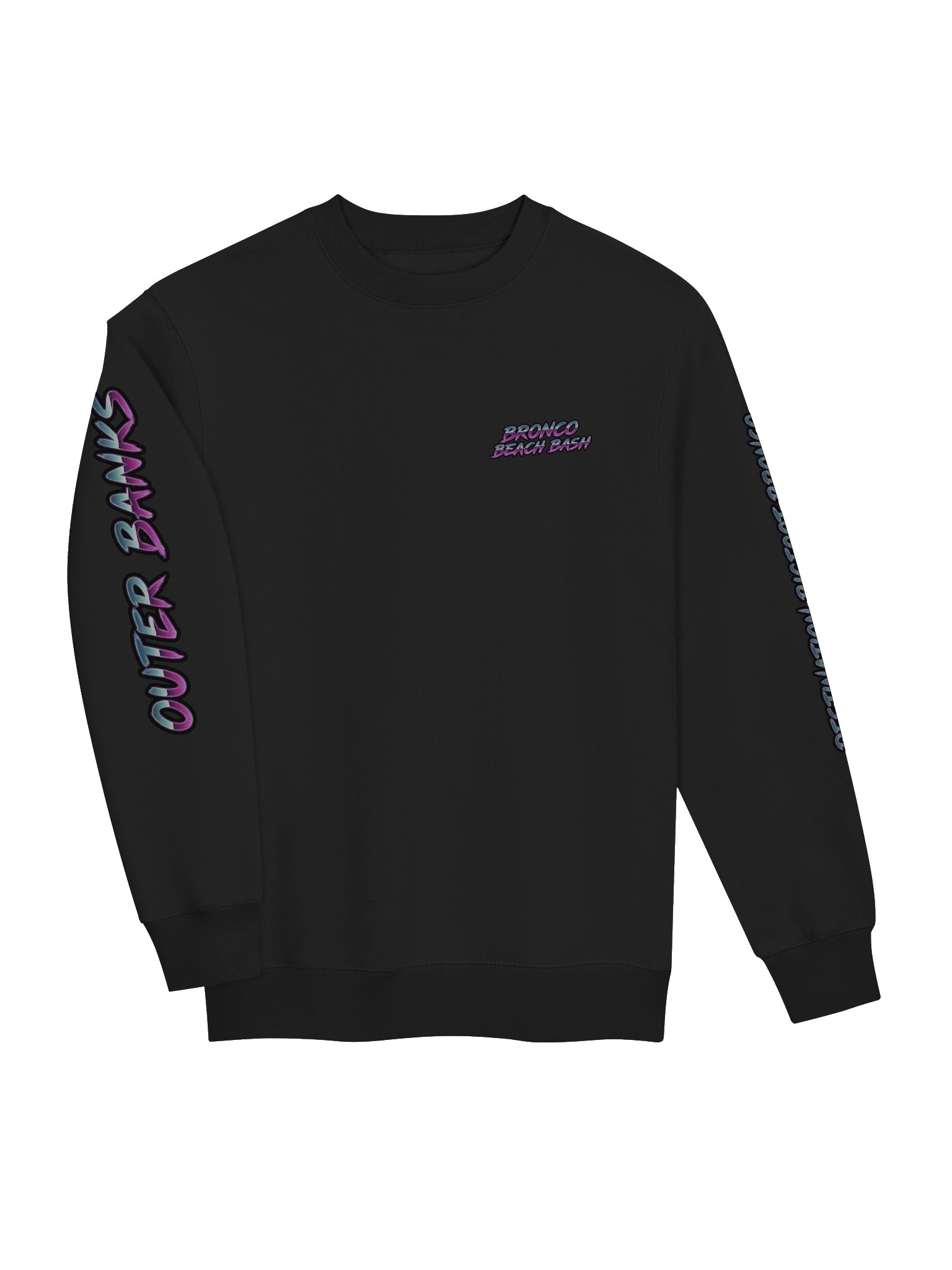 2026 Bronco Beach Bash OBX / Destination Bigfoot Bronco Collab Lane Seven Sweatshirt (Multiple Colors Available) product image (5)