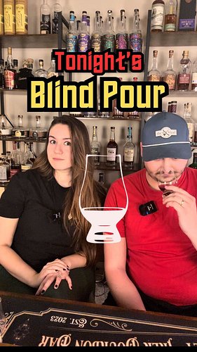 We’re a bit out of practice so we had to start tonight with an easy pour guess!🤣