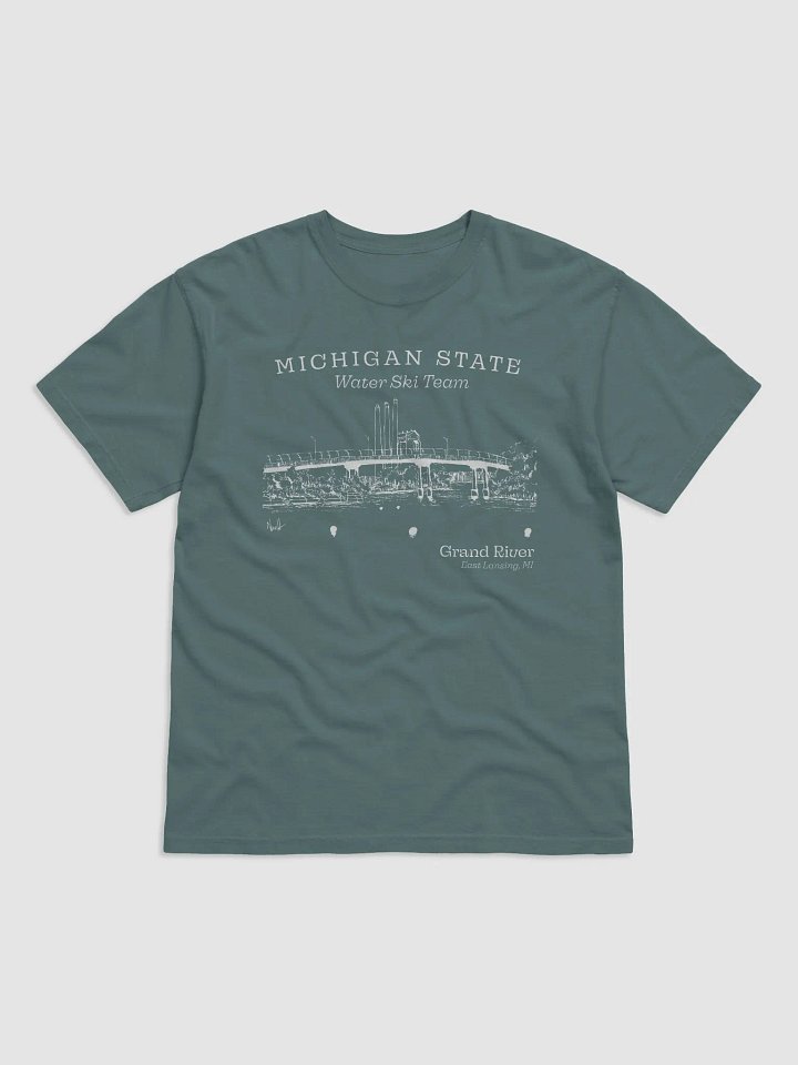 MSU Waterski Scenic Tee (Dark) product image (4)