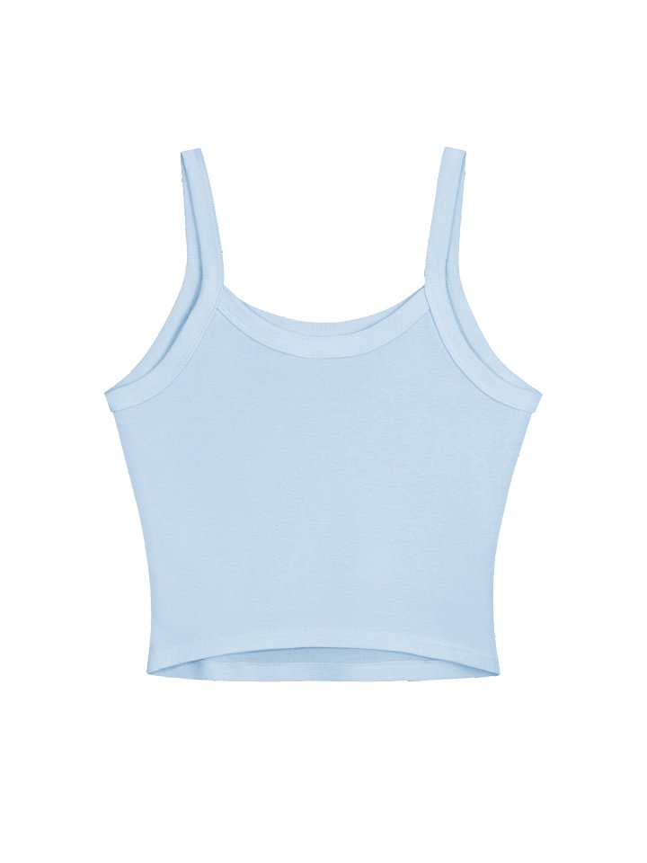 Wresling Winedown x TAIGASTYLE "Wrestling Baddie Summer" Micro Ribbed Crop Top product image (2)