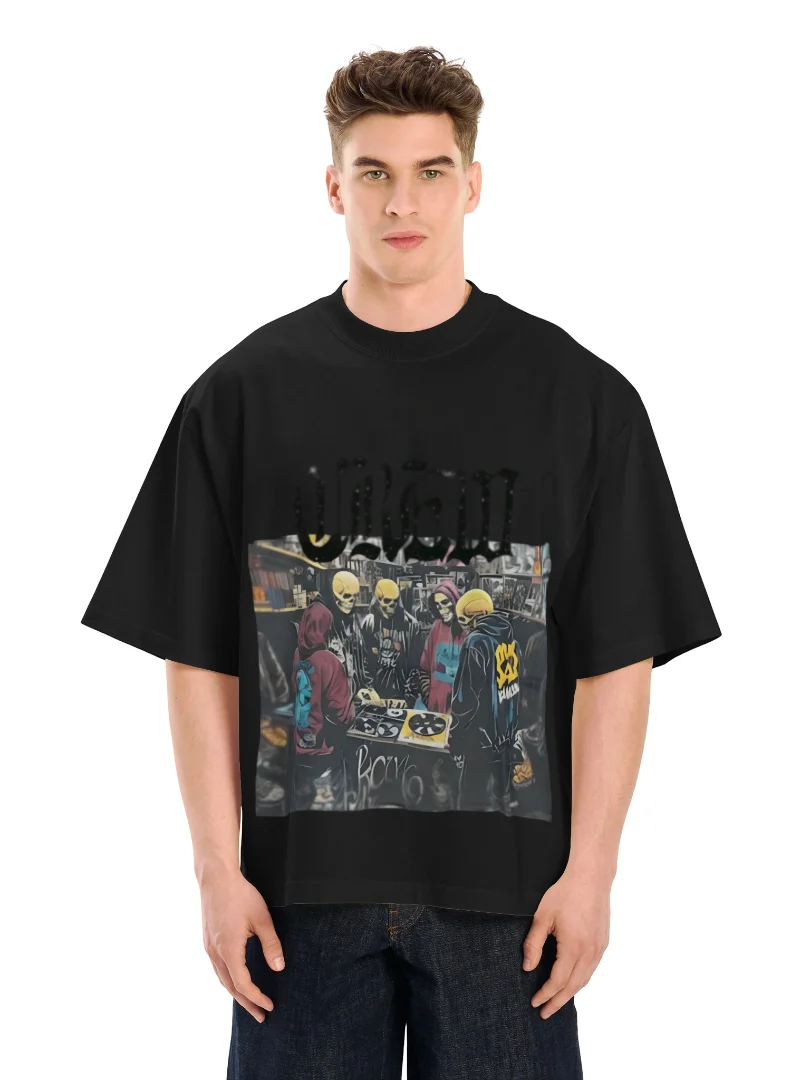 Bkys Skull Crew Cropped Tee product image (1)