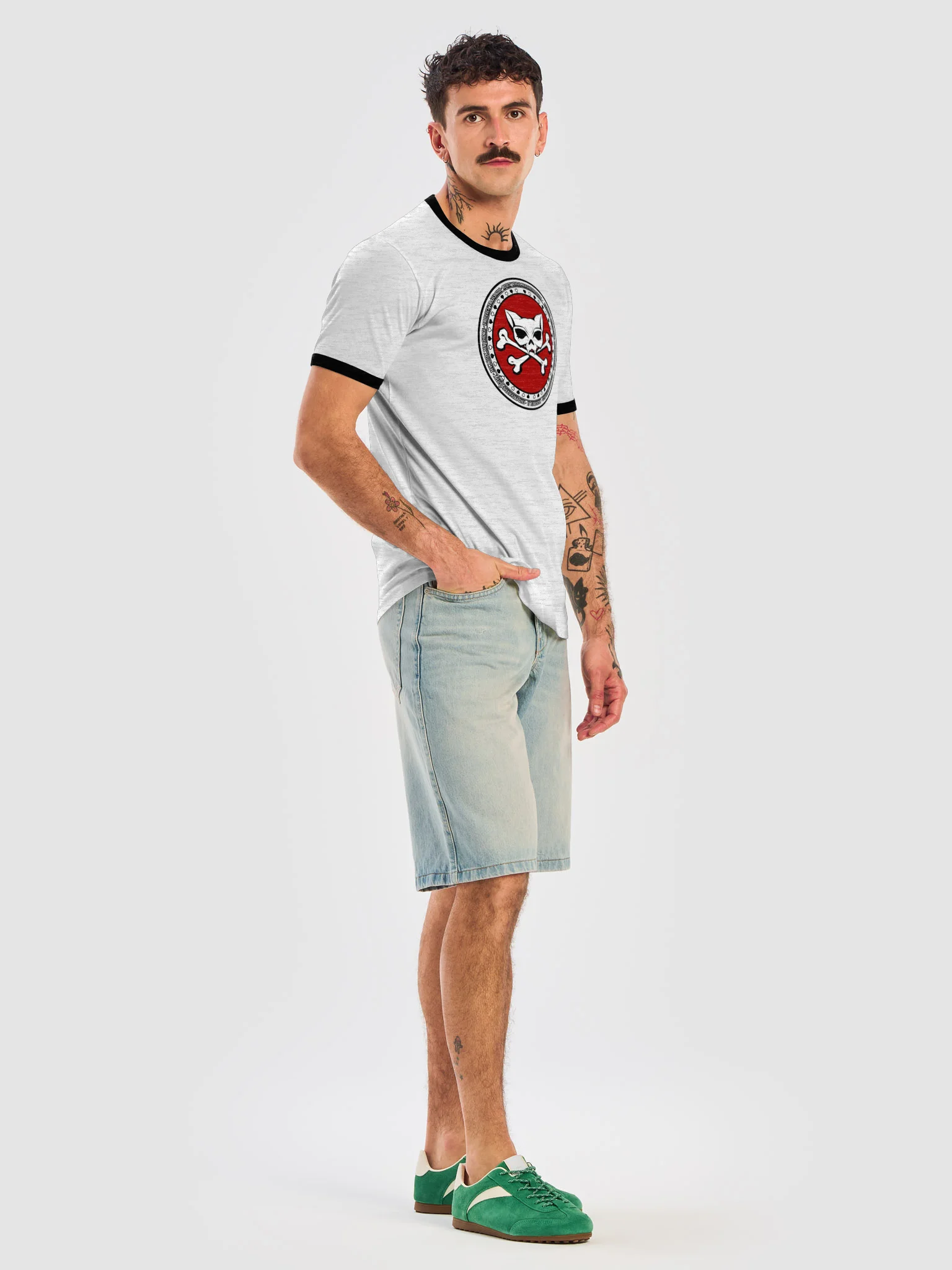 My Politics White Unisex Ringer Tee product image (7)