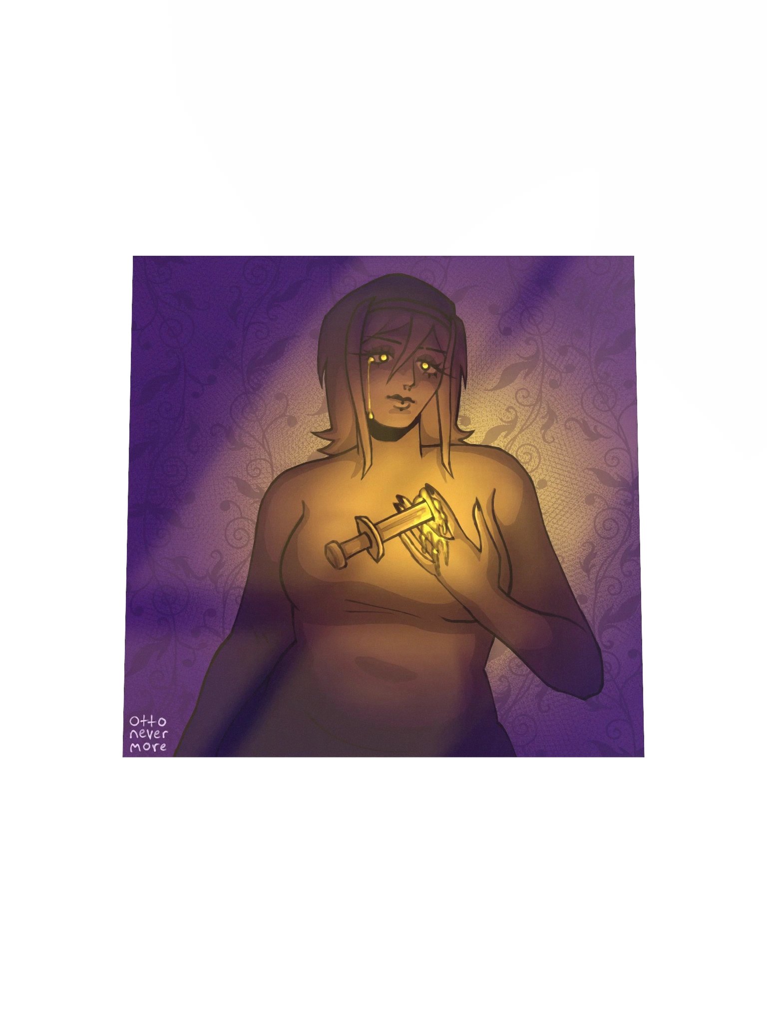 ottonevergore - dagger style MATTE POSTER product image (4)