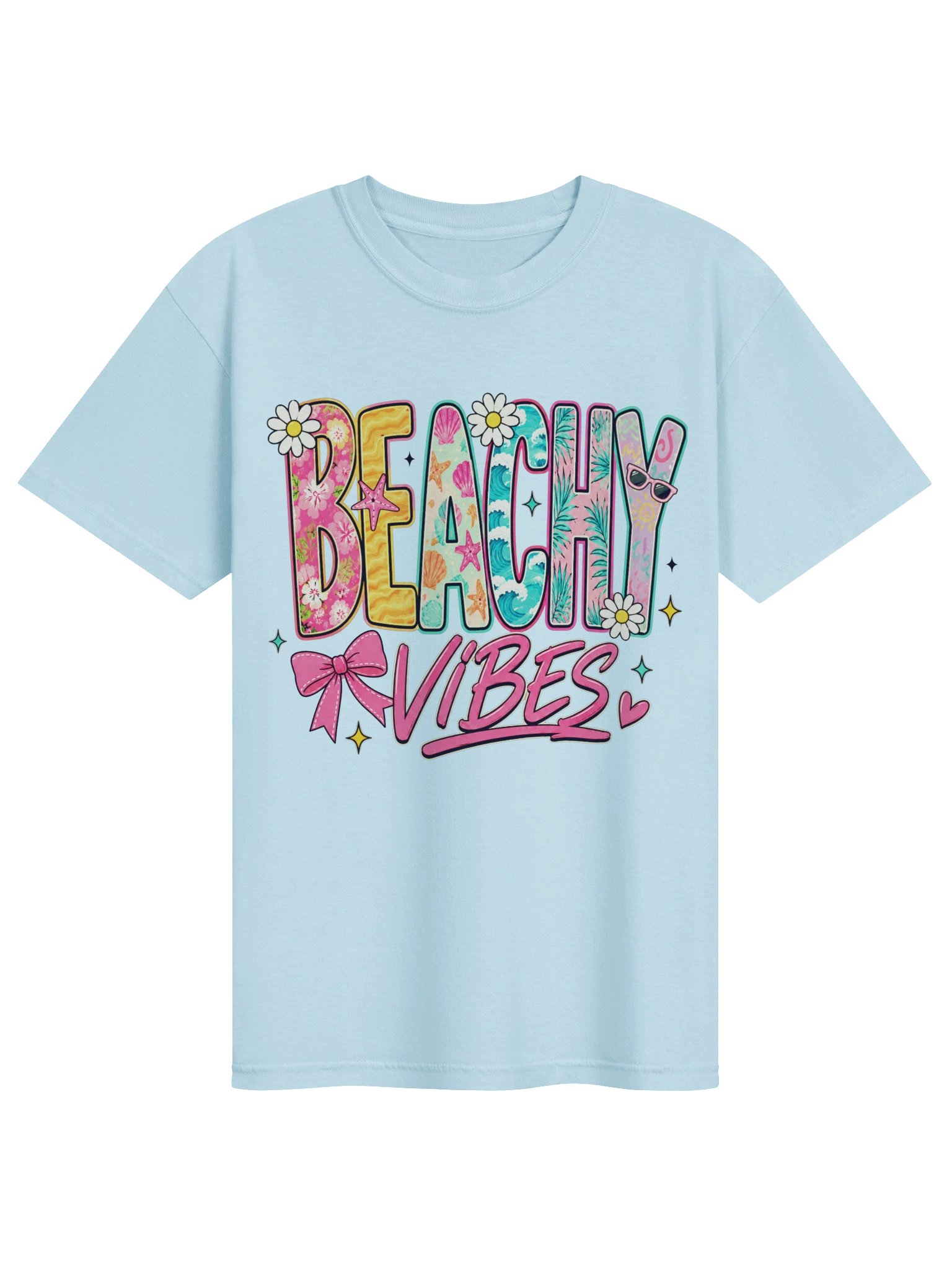 BEACHY VIBES Tropical Tee — Gear Camel product image (2)