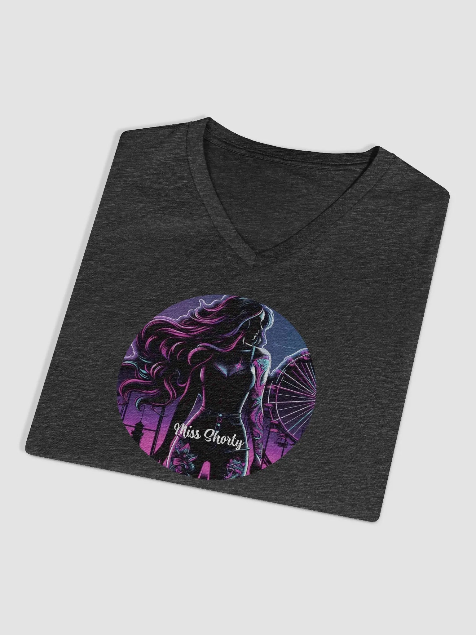Bold & Mysterious V Neck Tee product image (3)