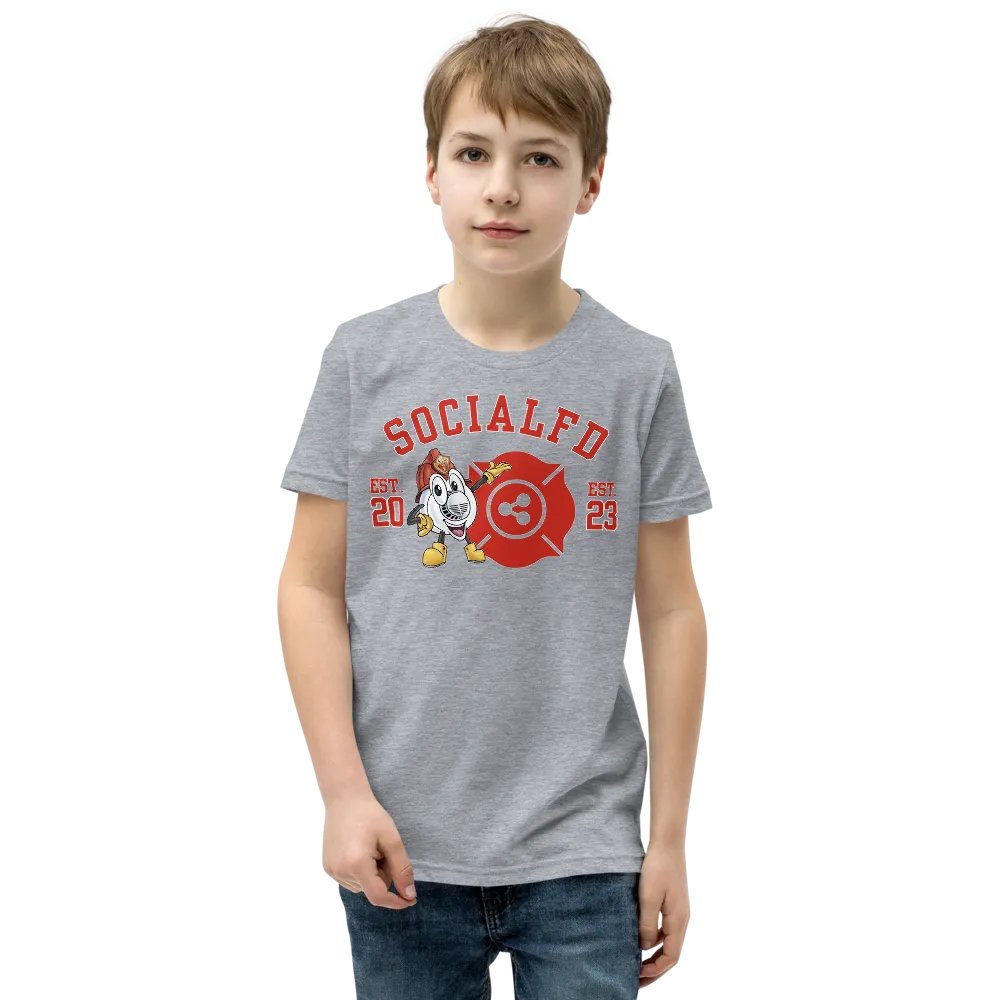 Social FD Cartoon Youth T-Shirt product image (10)