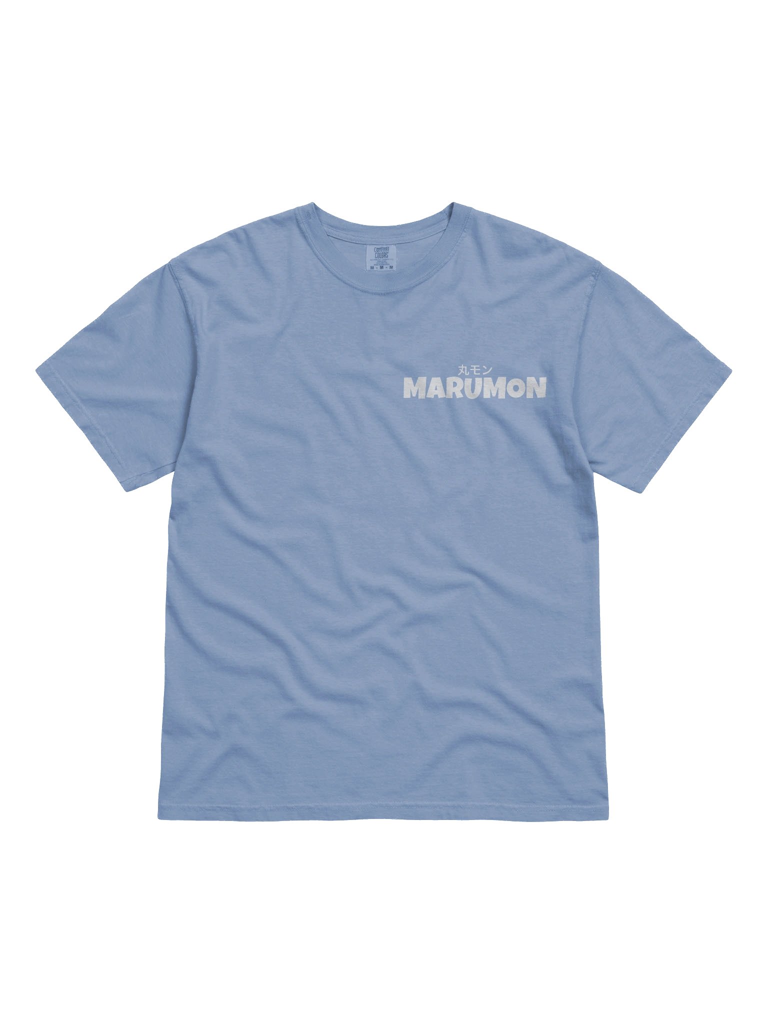 MARUMON HUMAN PRINT SHIRT BLUE product image (2)