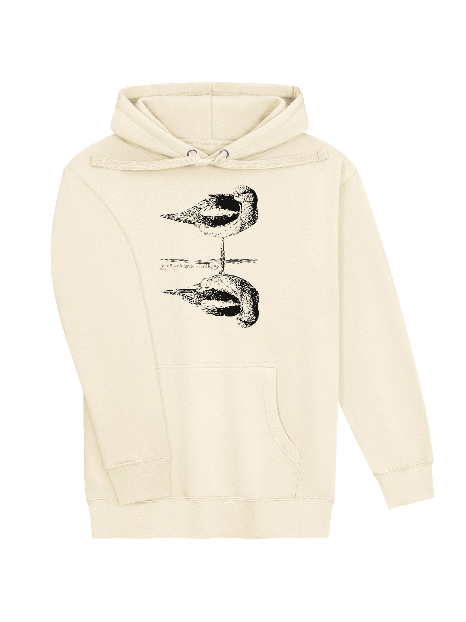 Bear River Migratory Bird Refuge American Avocet Premium Hoodie product image (43)