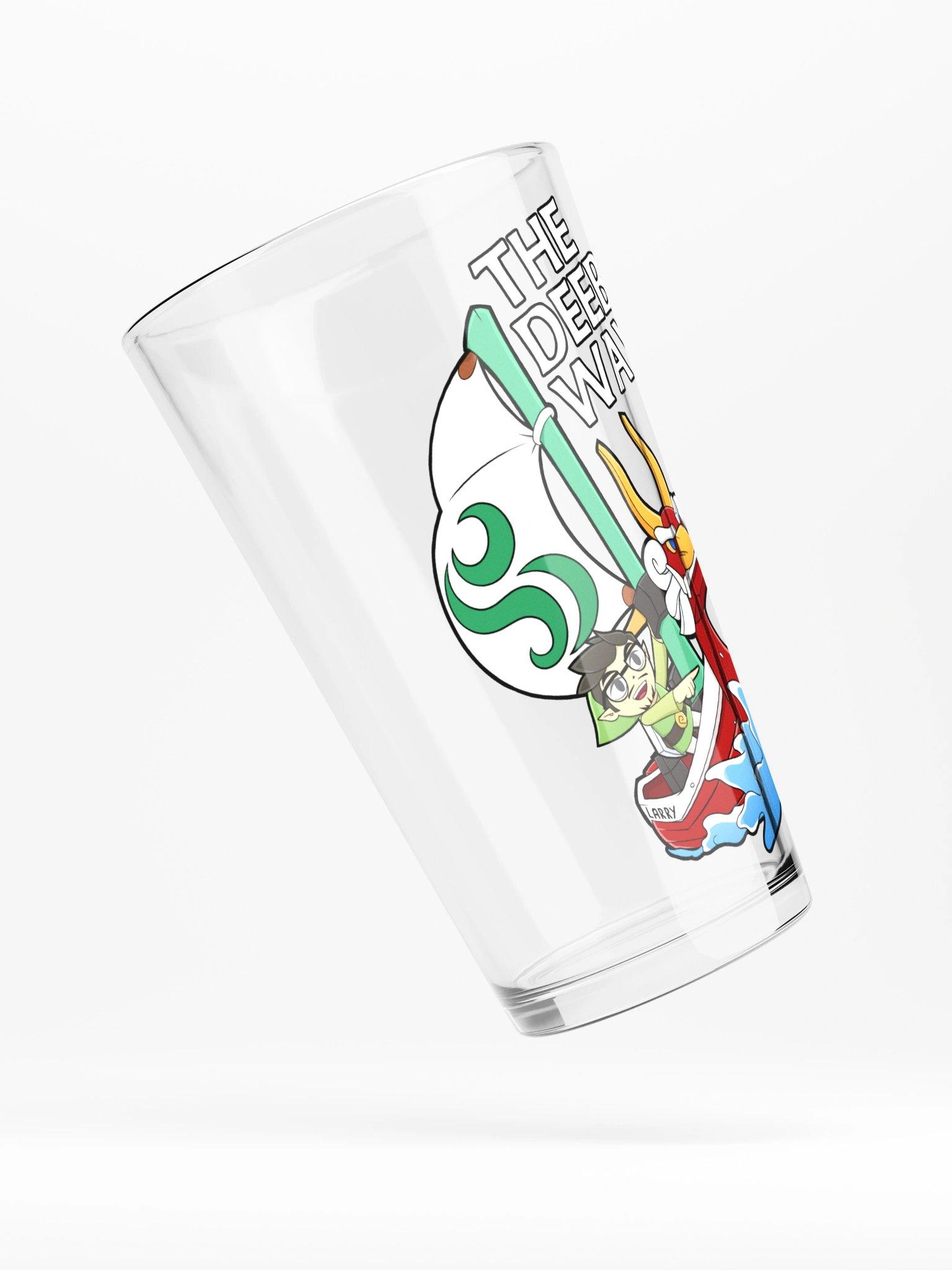 The ''DEEBEEWAY'' Shaker Pint Glass product image (4)