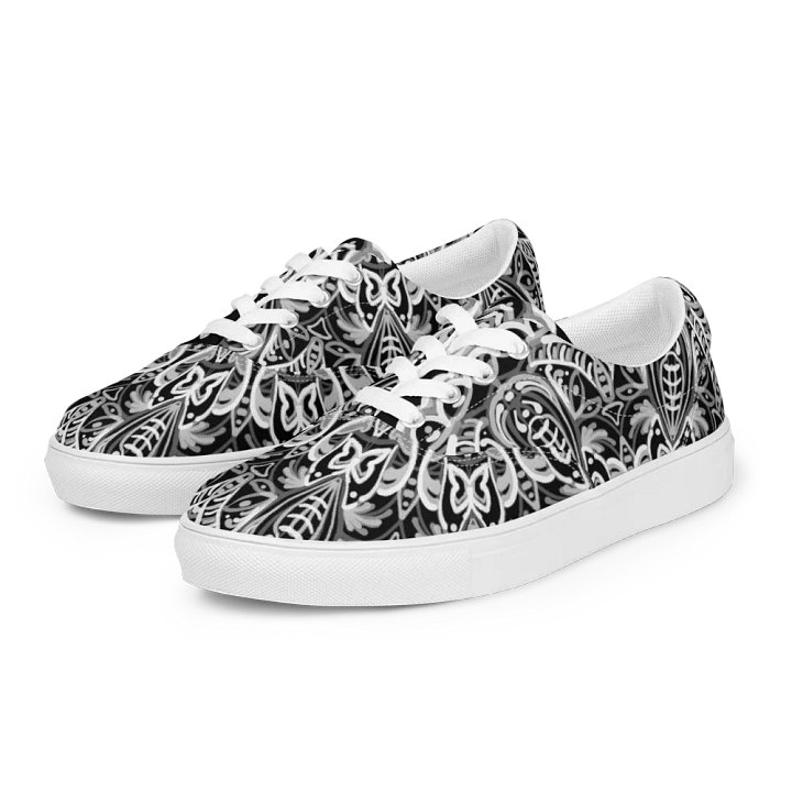Mandalic Symmetry Canvas Shoes product image (1)