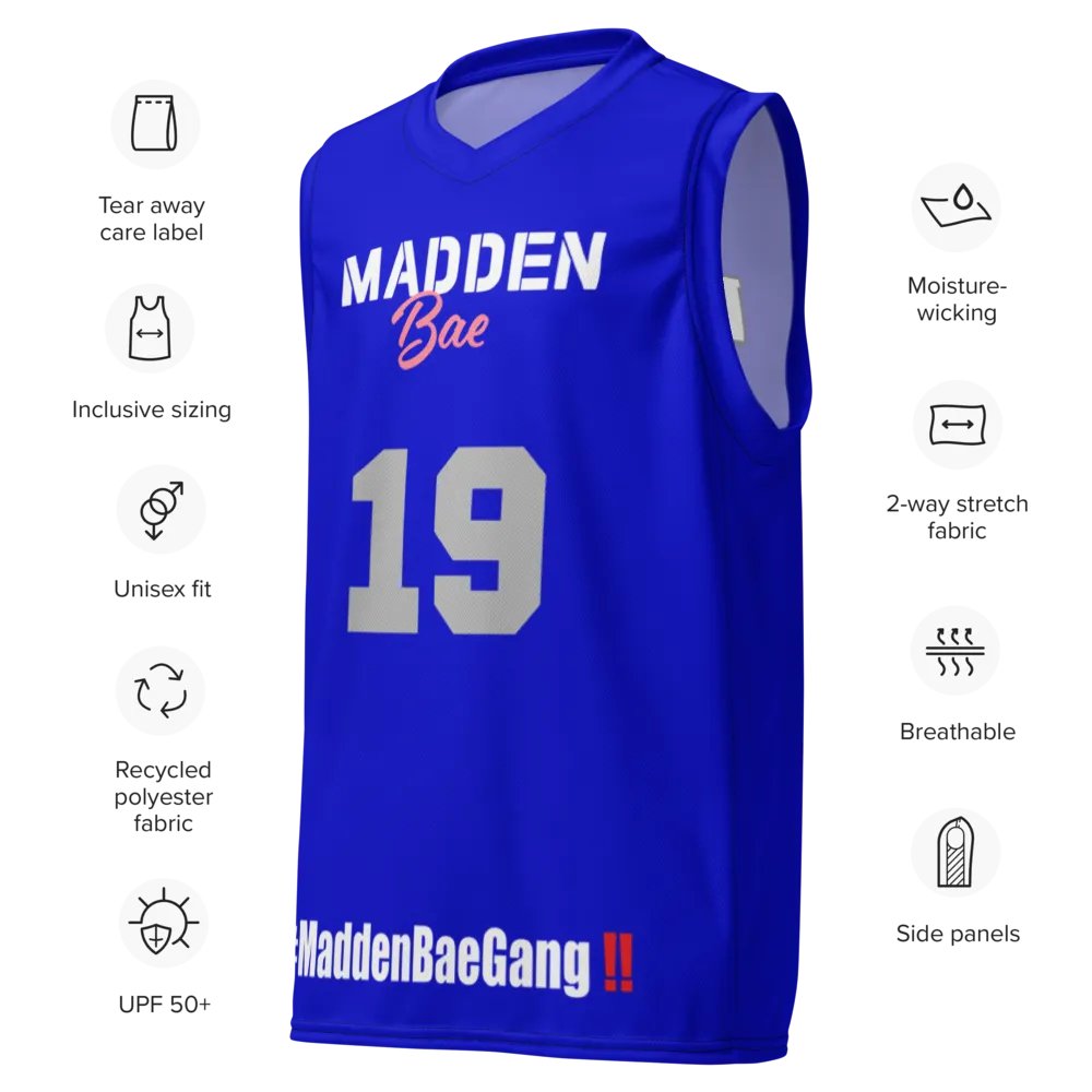 Madden Bae Jersey 🦅(Blue) product image (9)