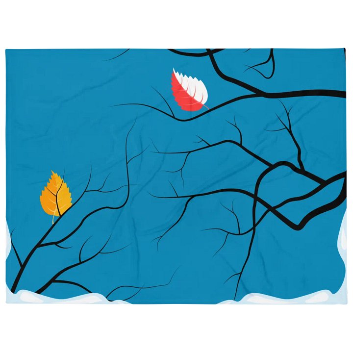Winter Forest Throw Blanket product image (2)