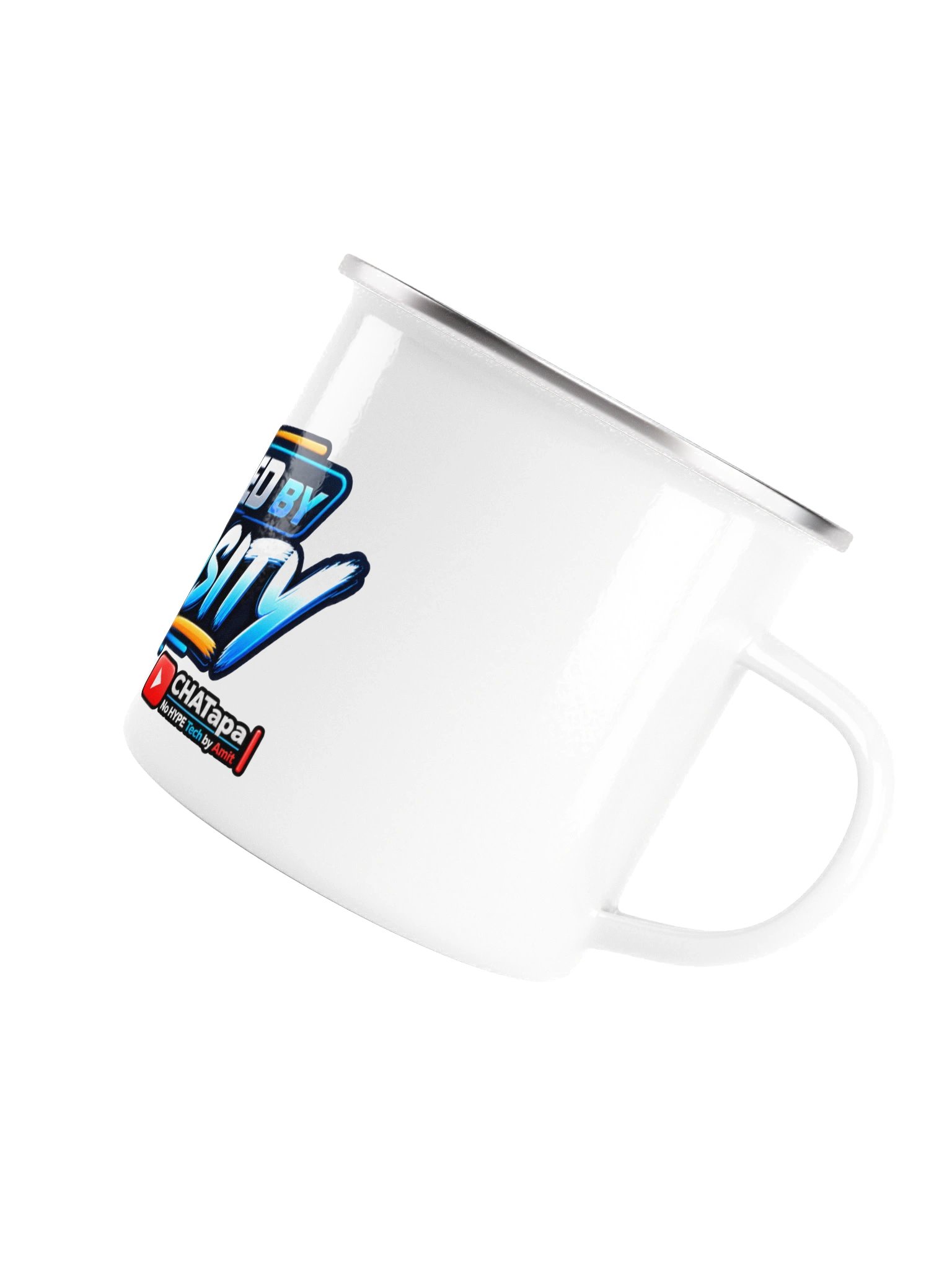Powered by Curiosity – CHATapa Mug product image (5)