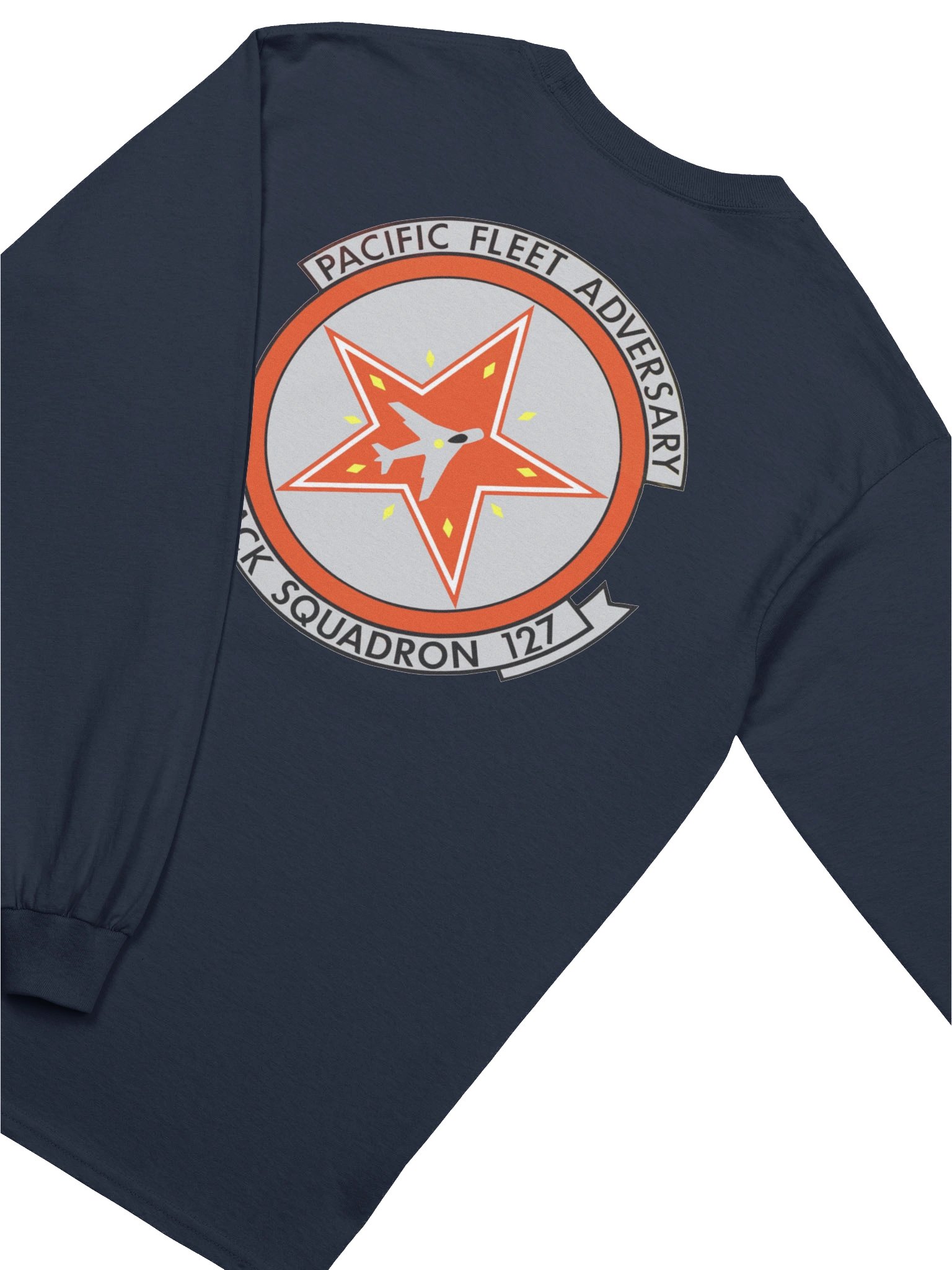 "VA-127 Cylons" Cotton Long Sleeve T-Shirt product image (34)